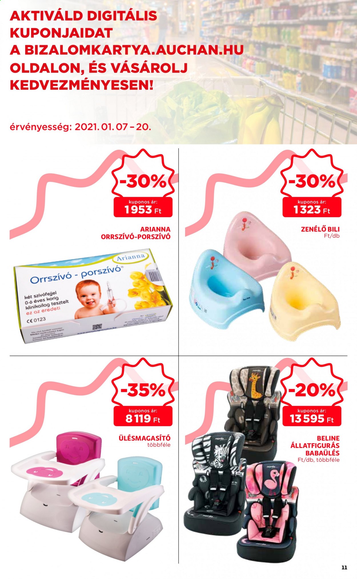 Auchan akciós újságok - 2021.01.07 - 2021.01.20. Oldal 11