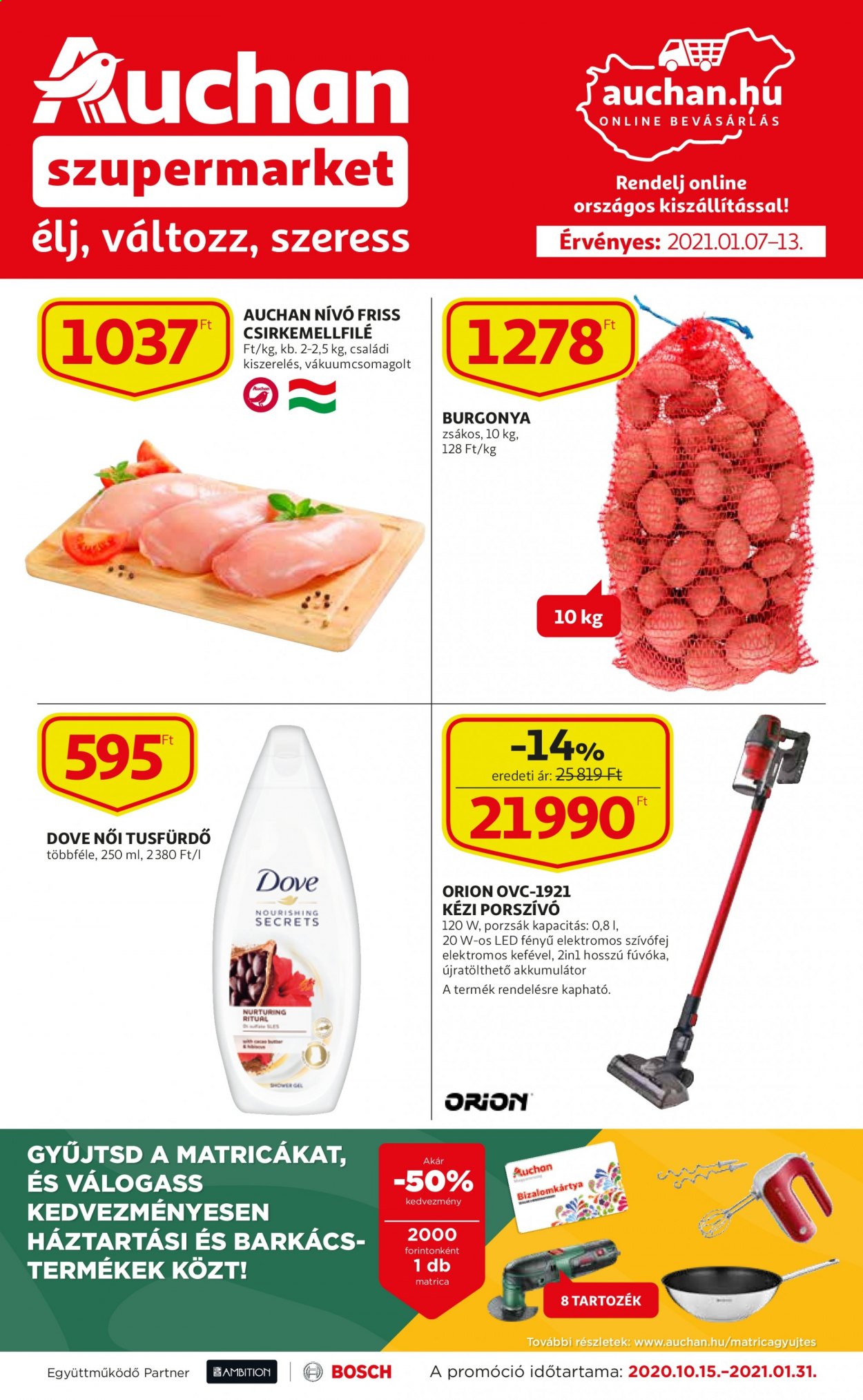 Auchan akciós újságok - 2021.01.07 - 2021.01.13. Oldal 1