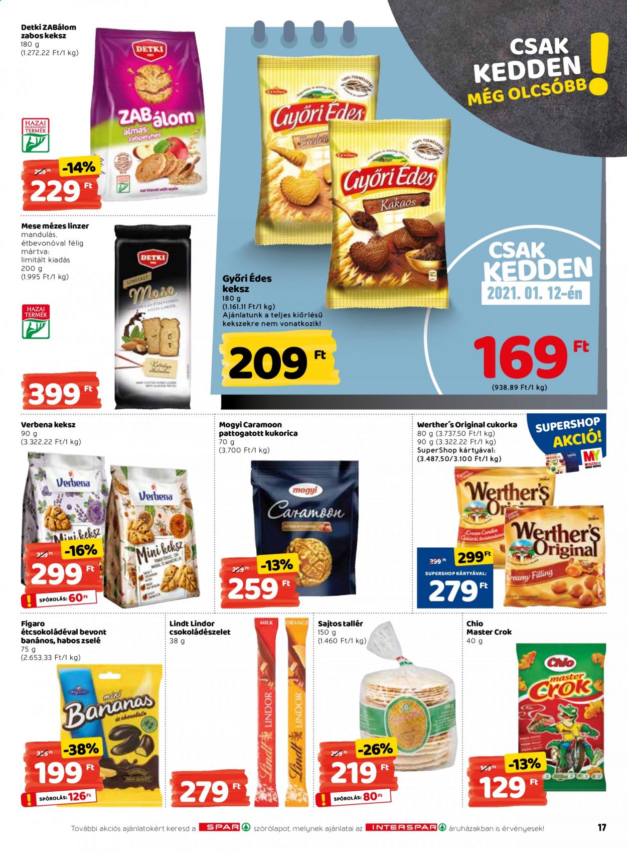 INTERSPAR akciós újságok - 2021.01.07 - 2021.01.13. Oldal 17