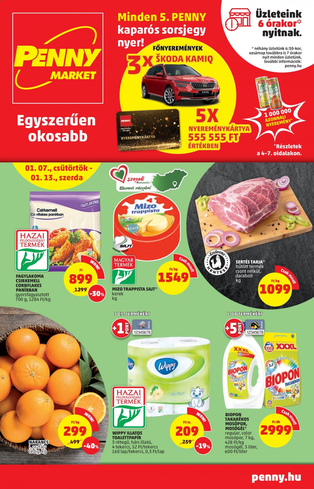 Penny Market akciós újságok - 2021.01.07 - 2021.01.13. Oldal 1