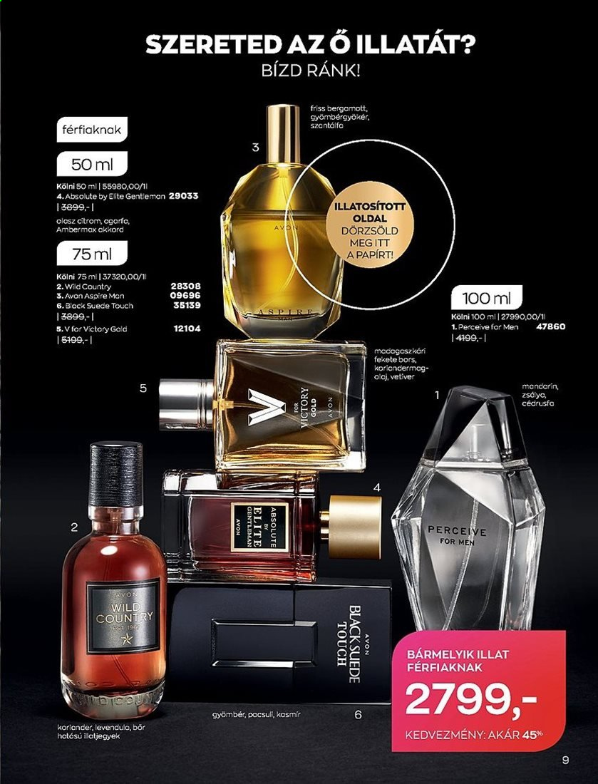 Avon akciós újságok - 2021.01.05 - 2021.02.01. Oldal 9
