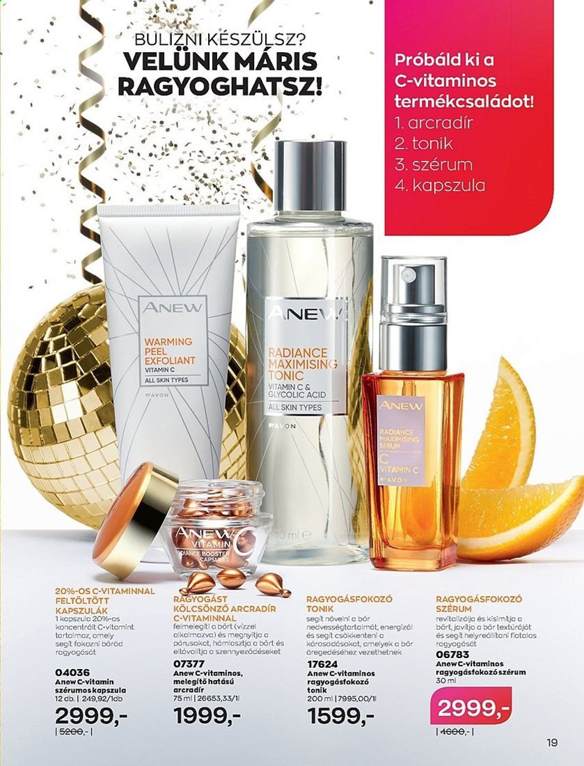 Avon akciós újságok - 2021.01.05 - 2021.02.01. Oldal 19