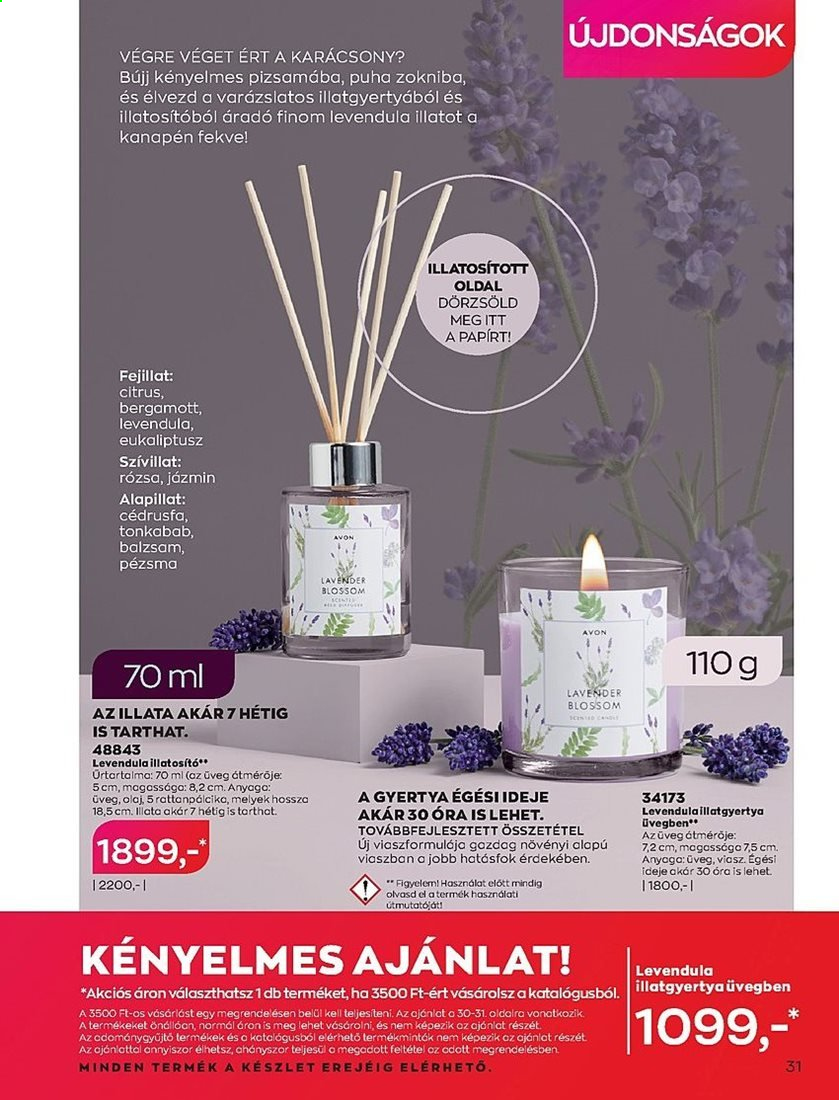 Avon akciós újságok - 2021.01.05 - 2021.02.01. Oldal 31