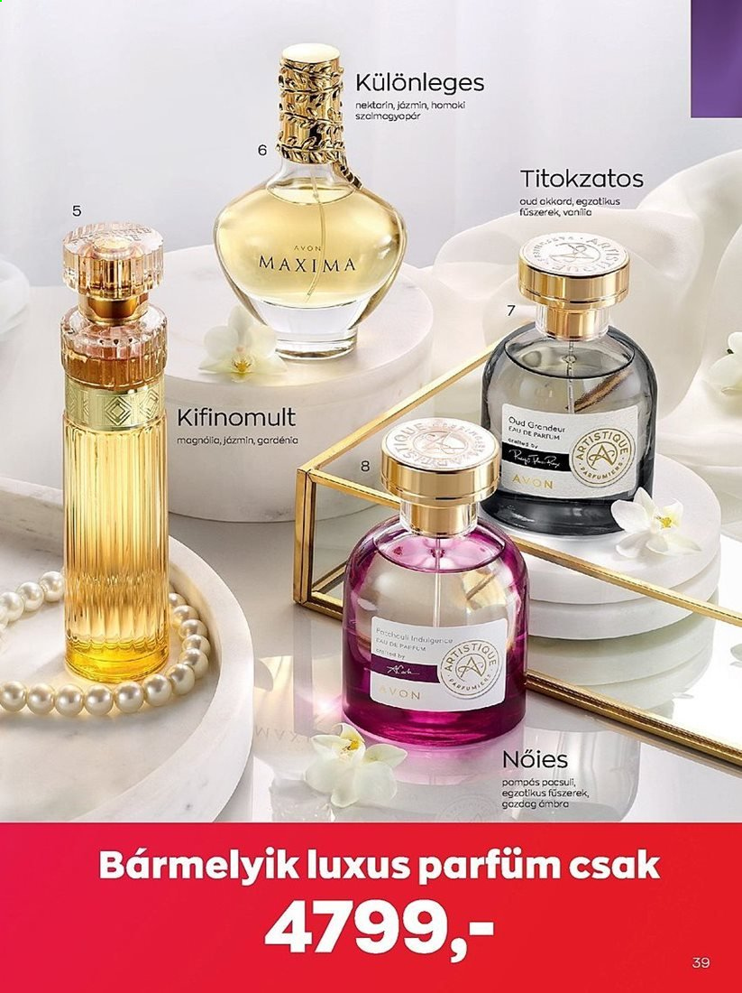 Avon akciós újságok - 2021.01.05 - 2021.02.01. Oldal 39