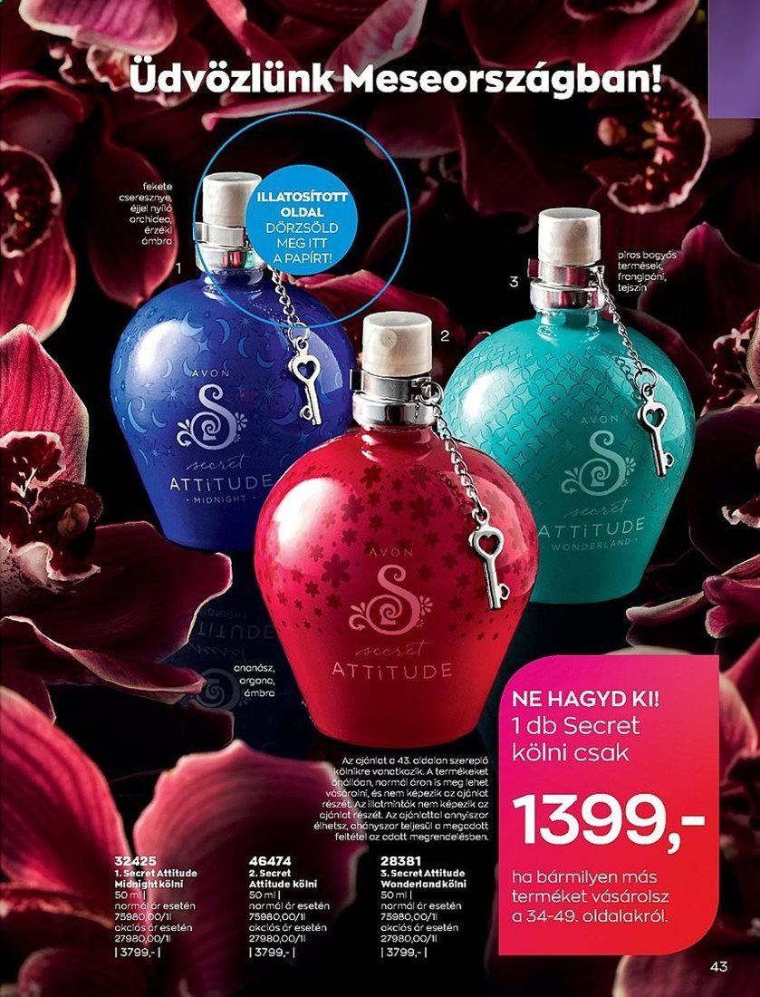 Avon akciós újságok - 2021.01.05 - 2021.02.01. Oldal 43