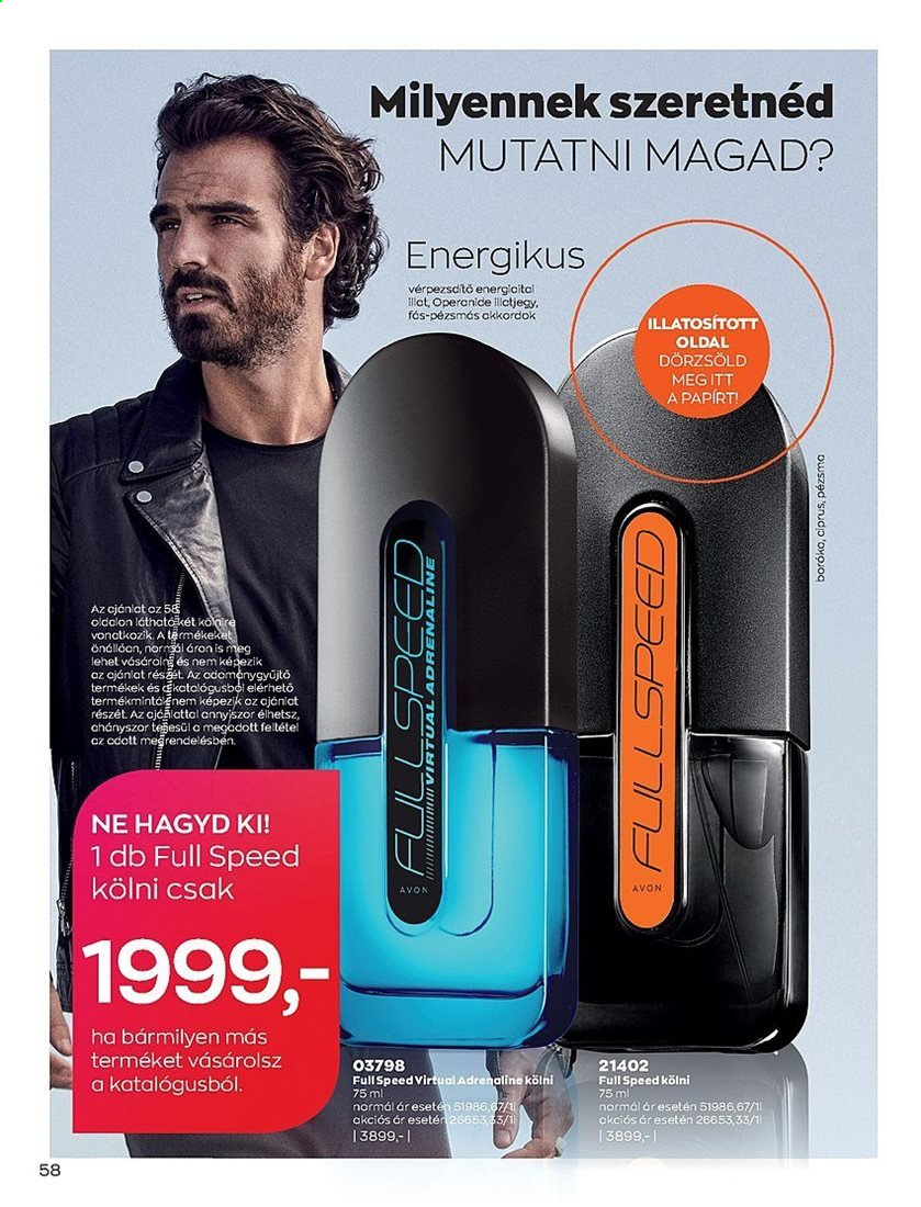 Avon akciós újságok - 2021.01.05 - 2021.02.01. Oldal 58