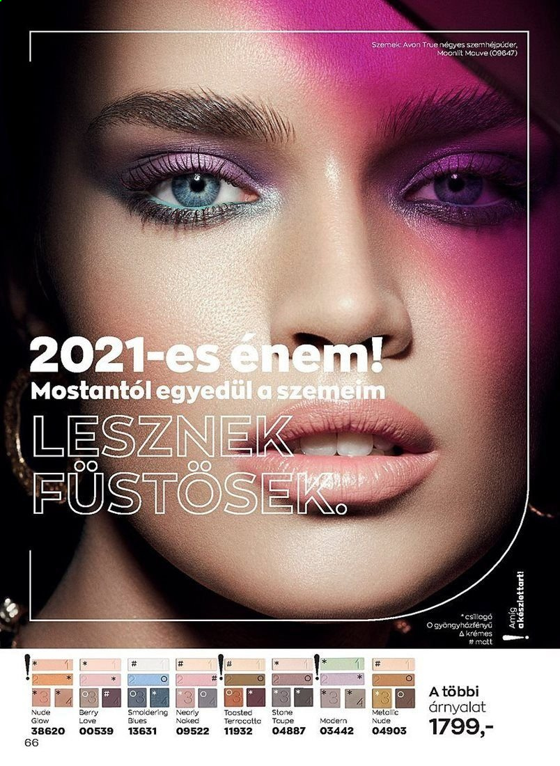 Avon akciós újságok - 2021.01.05 - 2021.02.01. Oldal 66