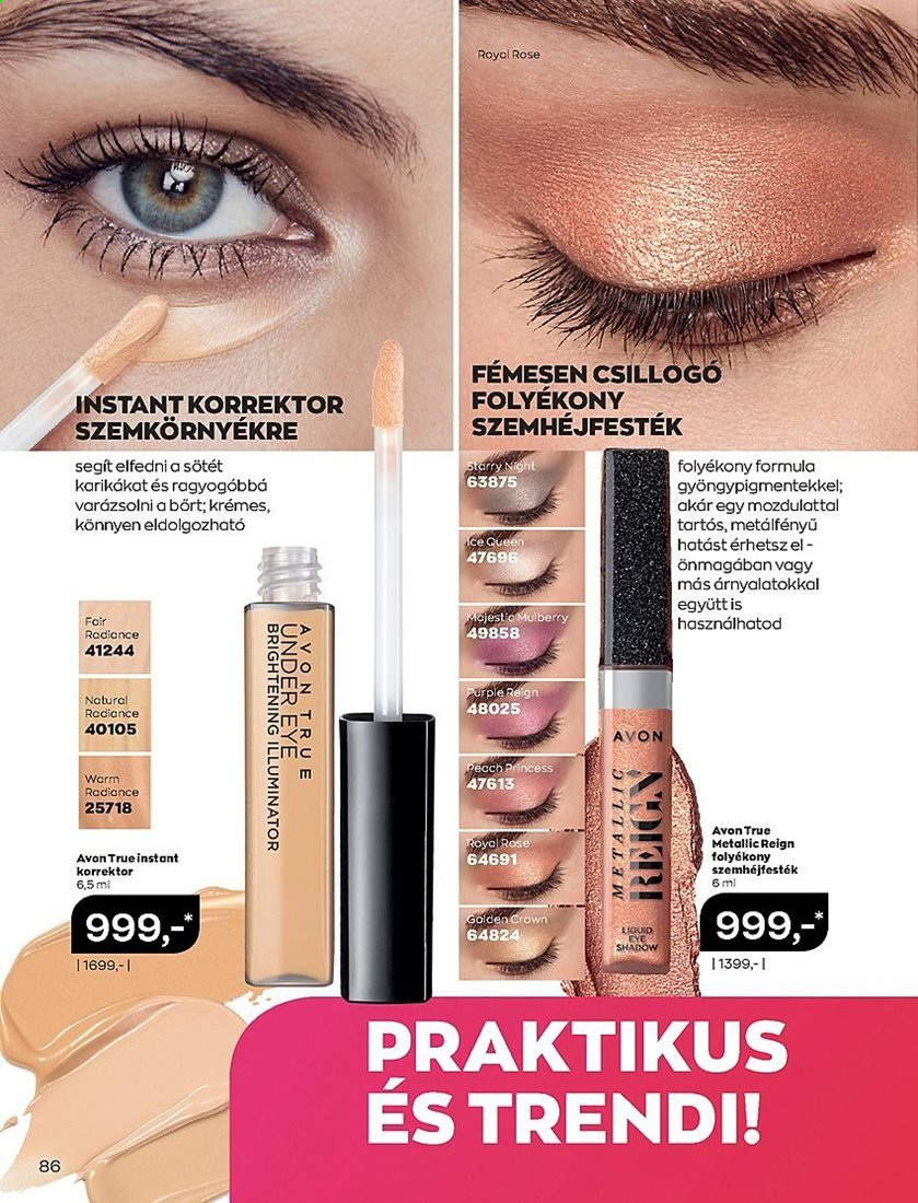 Avon akciós újságok - 2021.01.05 - 2021.02.01. Oldal 86