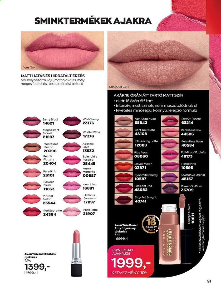 Avon akciós újságok - 2021.01.05 - 2021.02.01. Oldal 91