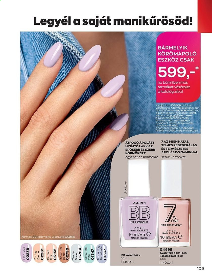 Avon akciós újságok - 2021.01.05 - 2021.02.01. Oldal 109