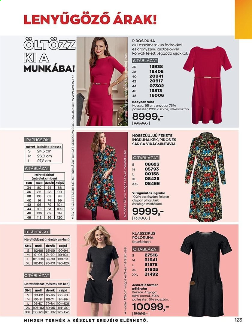 Avon akciós újságok - 2021.01.05 - 2021.02.01. Oldal 123