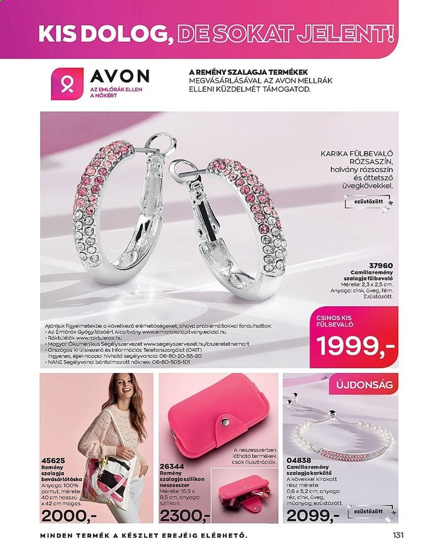 Avon akciós újságok - 2021.01.05 - 2021.02.01. Oldal 131