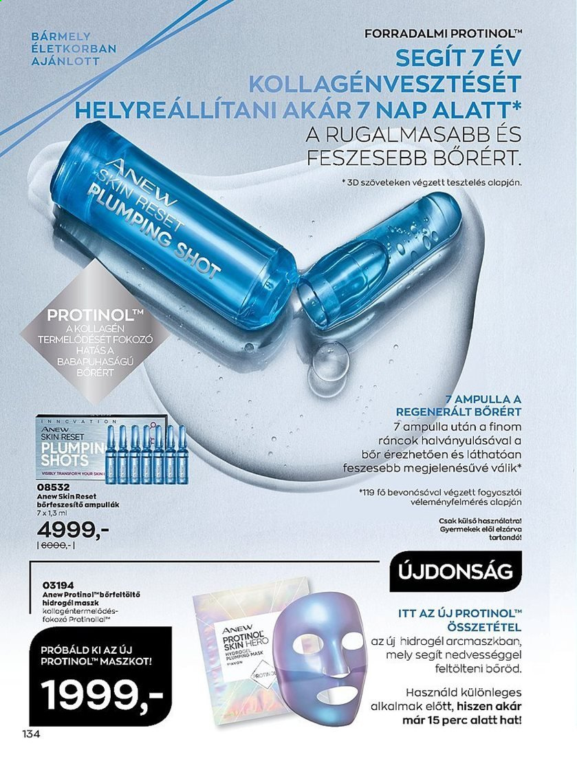 Avon akciós újságok - 2021.01.05 - 2021.02.01. Oldal 134