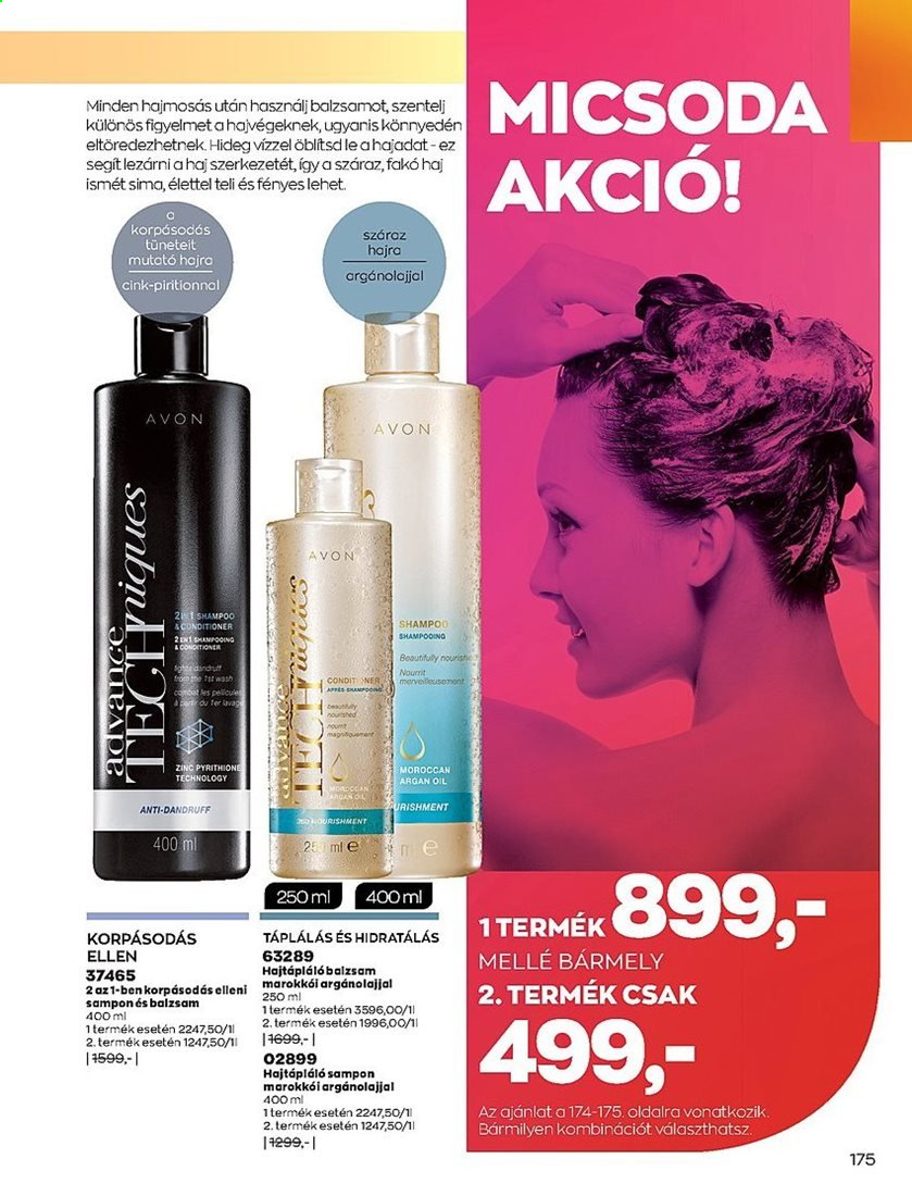 Avon akciós újságok - 2021.01.05 - 2021.02.01. Oldal 175