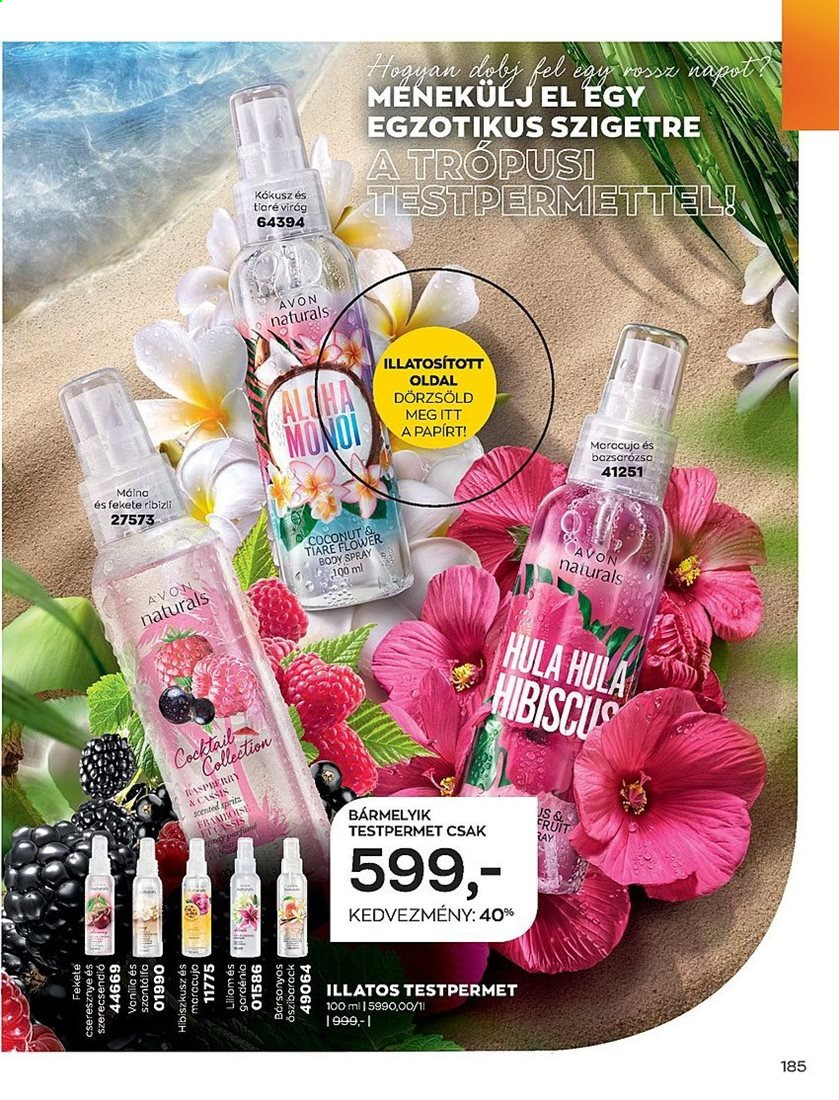 Avon akciós újságok - 2021.01.05 - 2021.02.01. Oldal 185