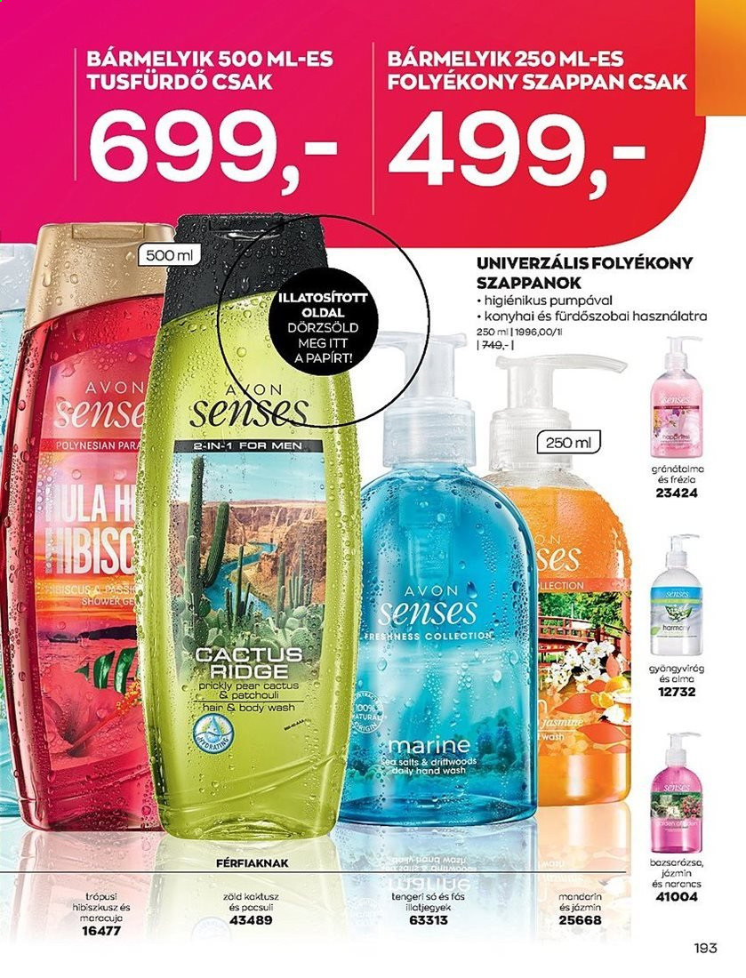 Avon akciós újságok - 2021.01.05 - 2021.02.01. Oldal 193