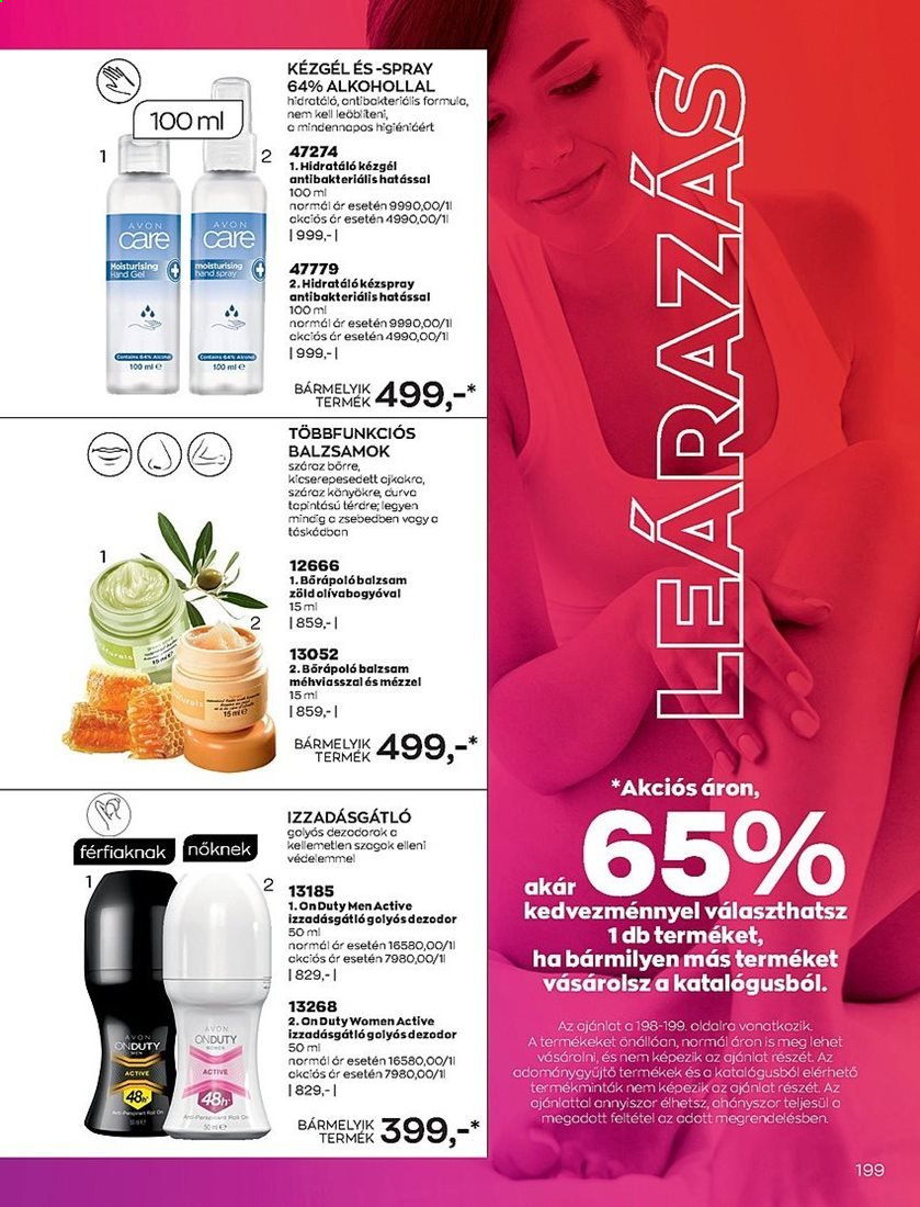 Avon akciós újságok - 2021.01.05 - 2021.02.01. Oldal 199