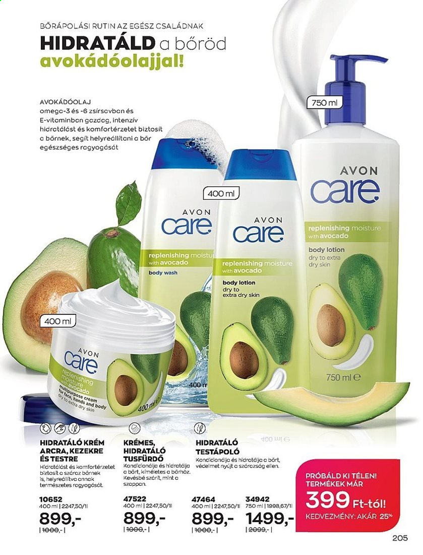 Avon akciós újságok - 2021.01.05 - 2021.02.01. Oldal 205