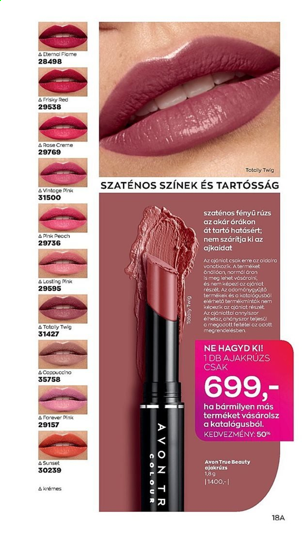 Avon akciós újságok - 2021.01.05 - 2021.02.01. Oldal 216