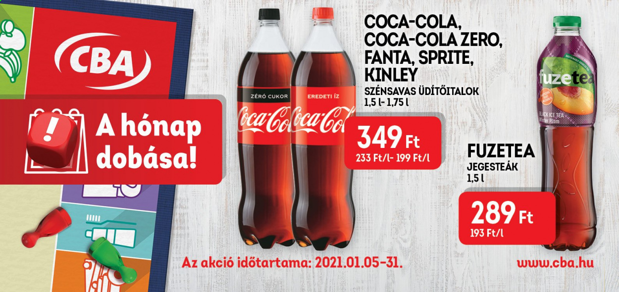 CBA akciós újságok - 2021.01.05 - 2021.01.31. Oldal 2