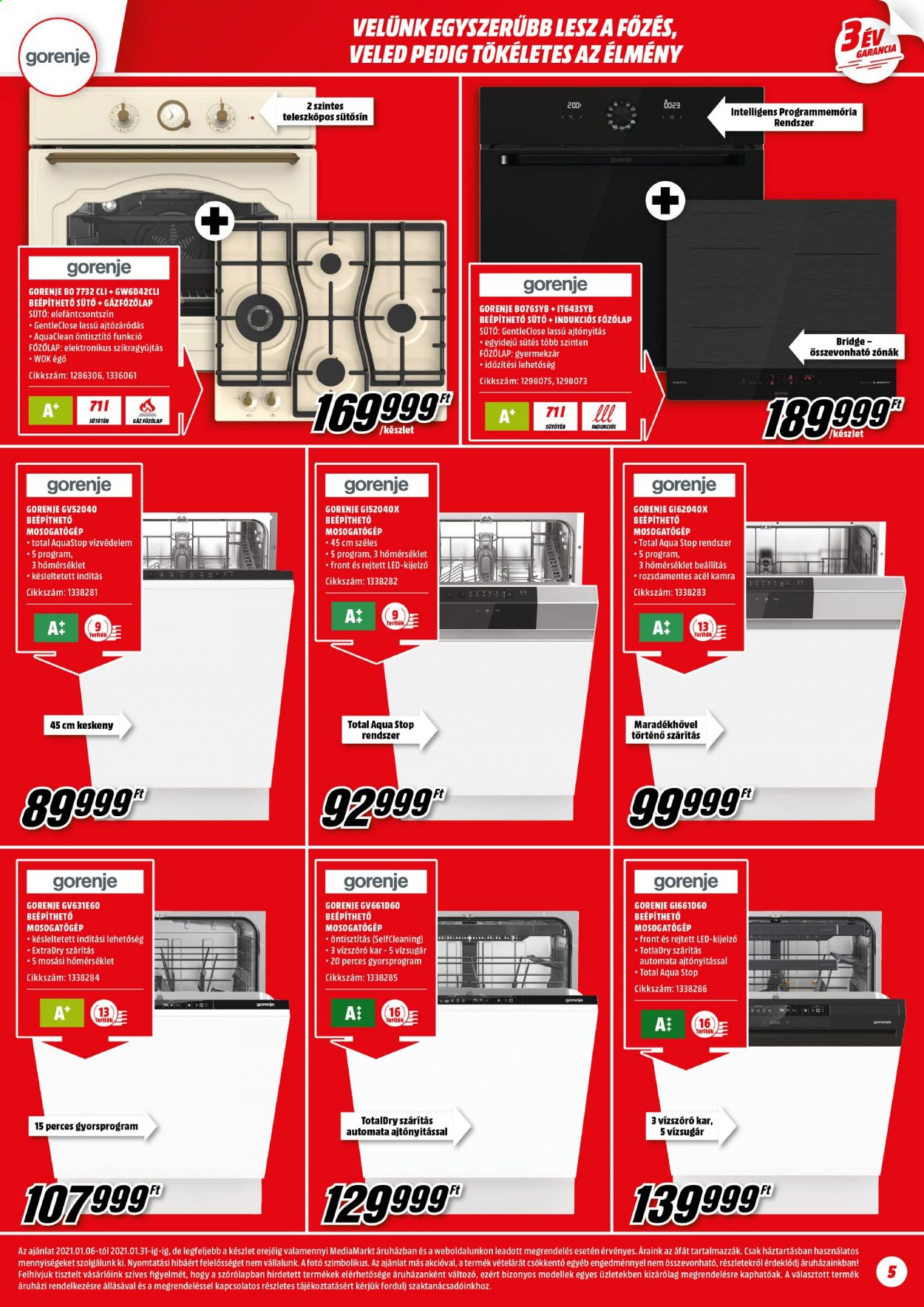 MediaMarkt akciós újságok - 2021.01.06 - 2021.01.31. Oldal 5