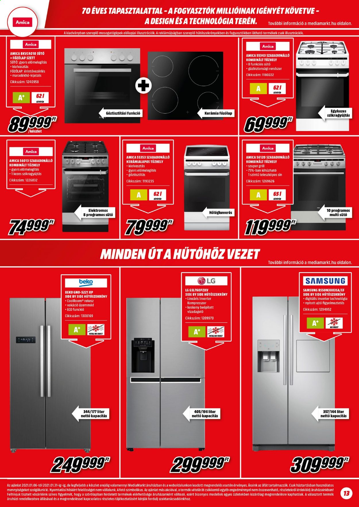 MediaMarkt akciós újságok - 2021.01.06 - 2021.01.31. Oldal 13