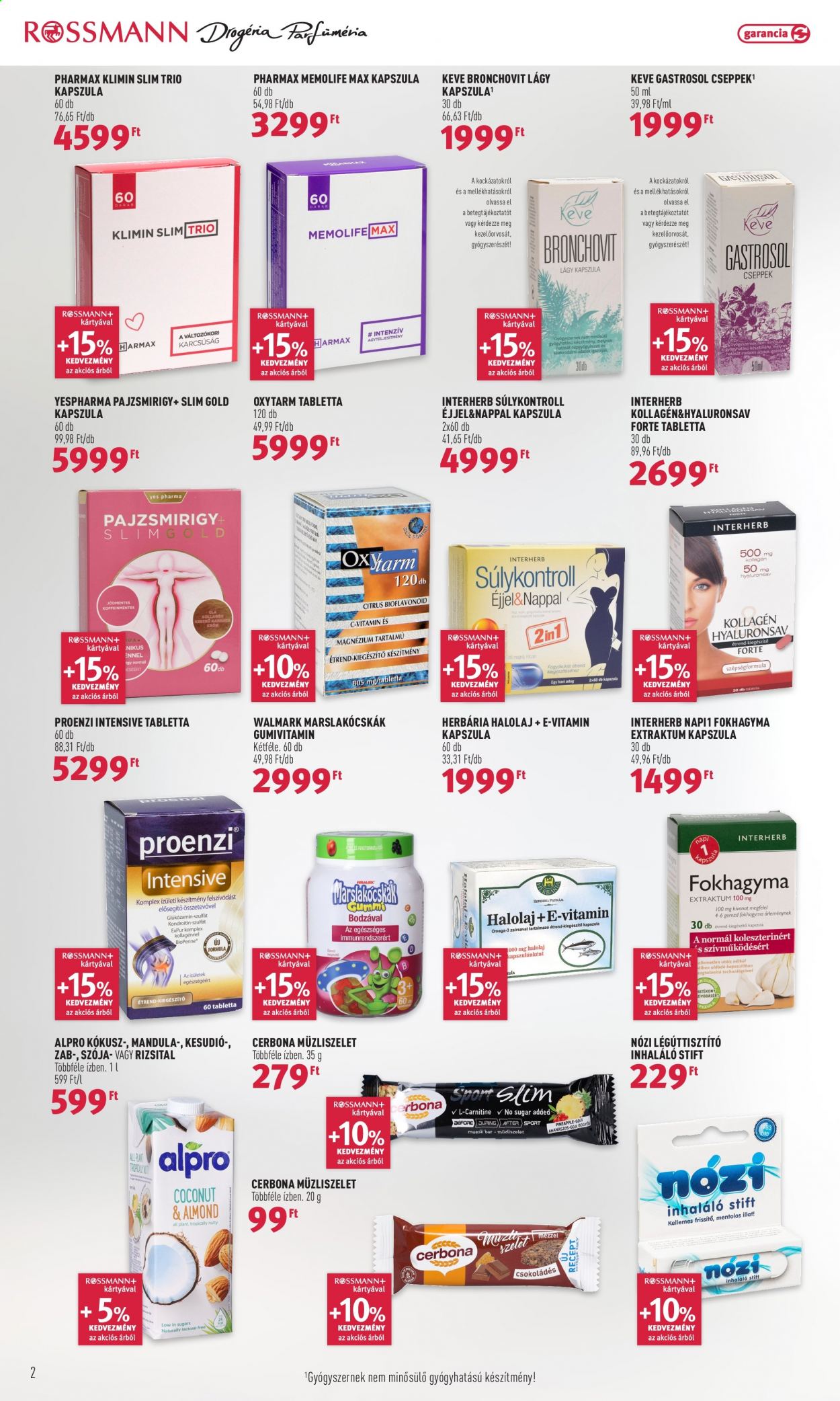 Rossmann akciós újságok - 2021.01.04 - 2021.01.15. Oldal 2