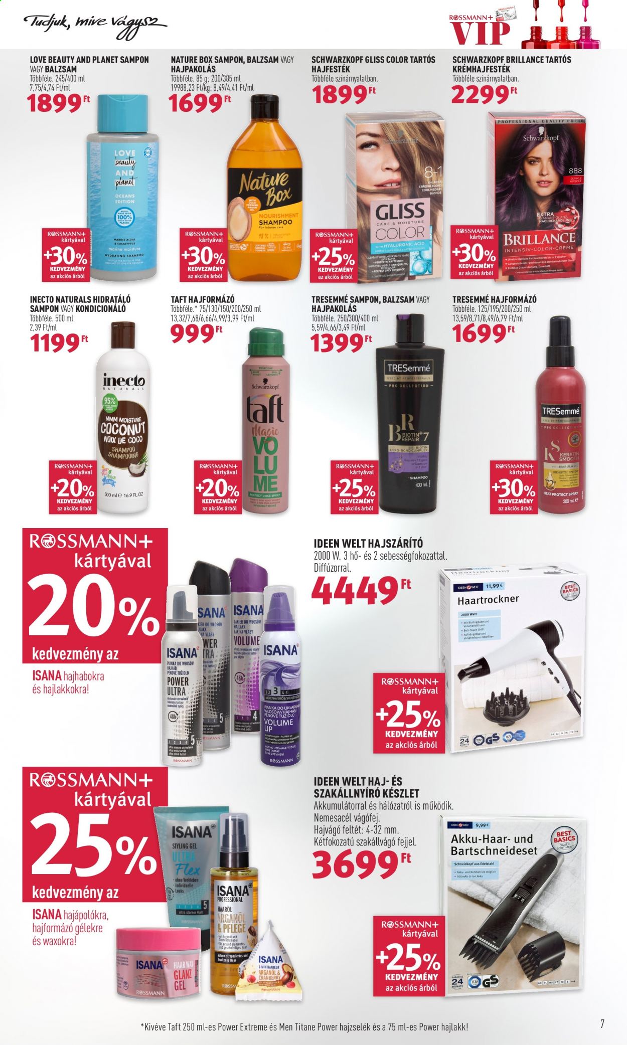 Rossmann akciós újságok - 2021.01.04 - 2021.01.15. Oldal 7