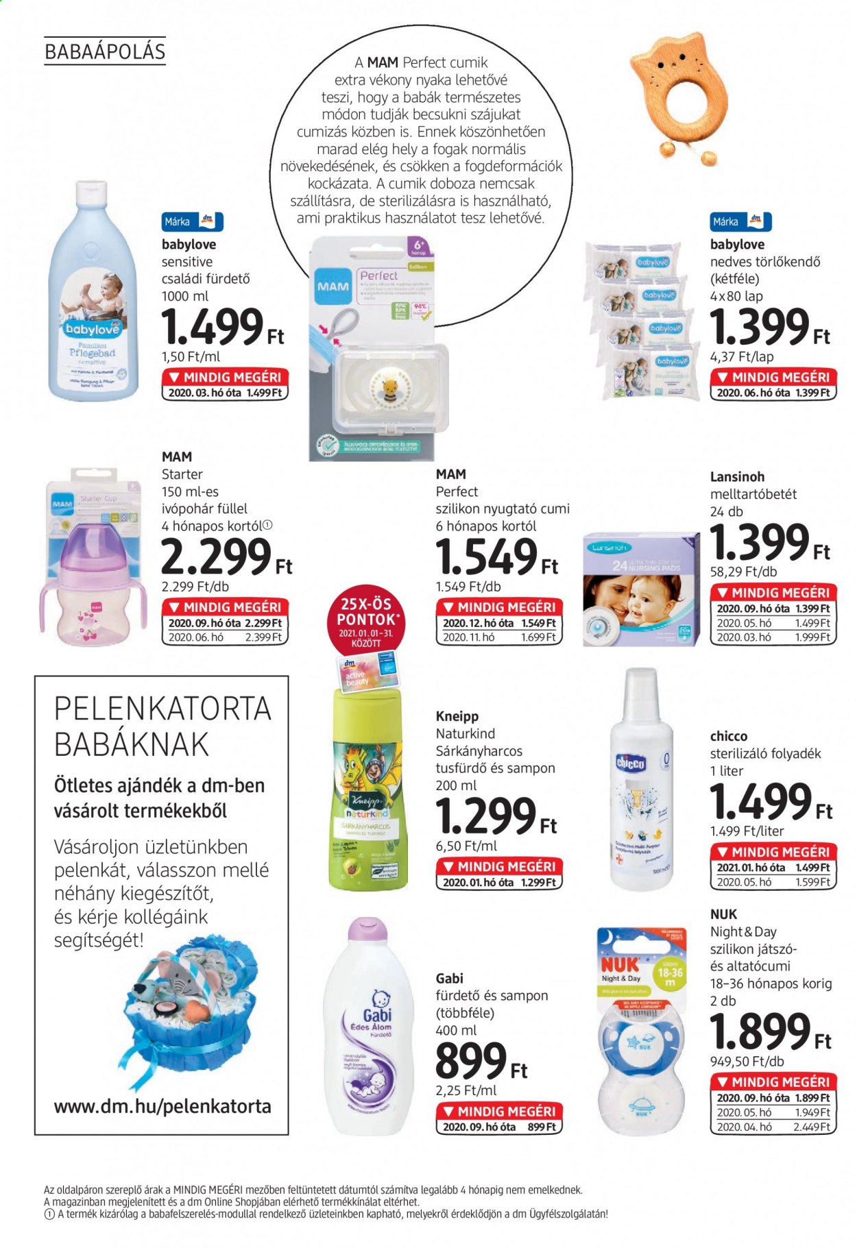dm drogerie markt akciós újságok - 2021.01.07 - 2021.01.20. Oldal 12
