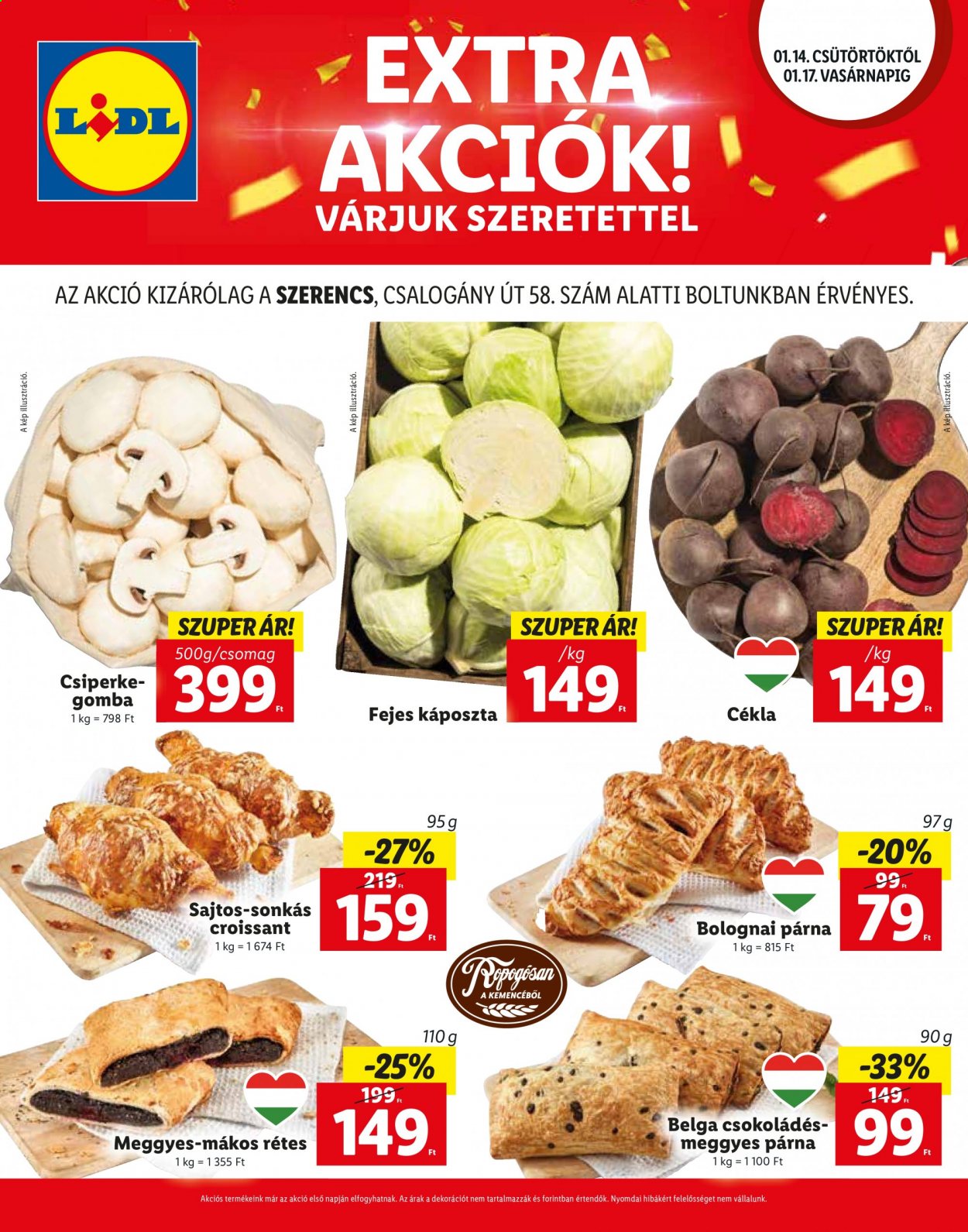Lidl akciós újságok - 2021.01.14 - 2021.01.17. Oldal 1