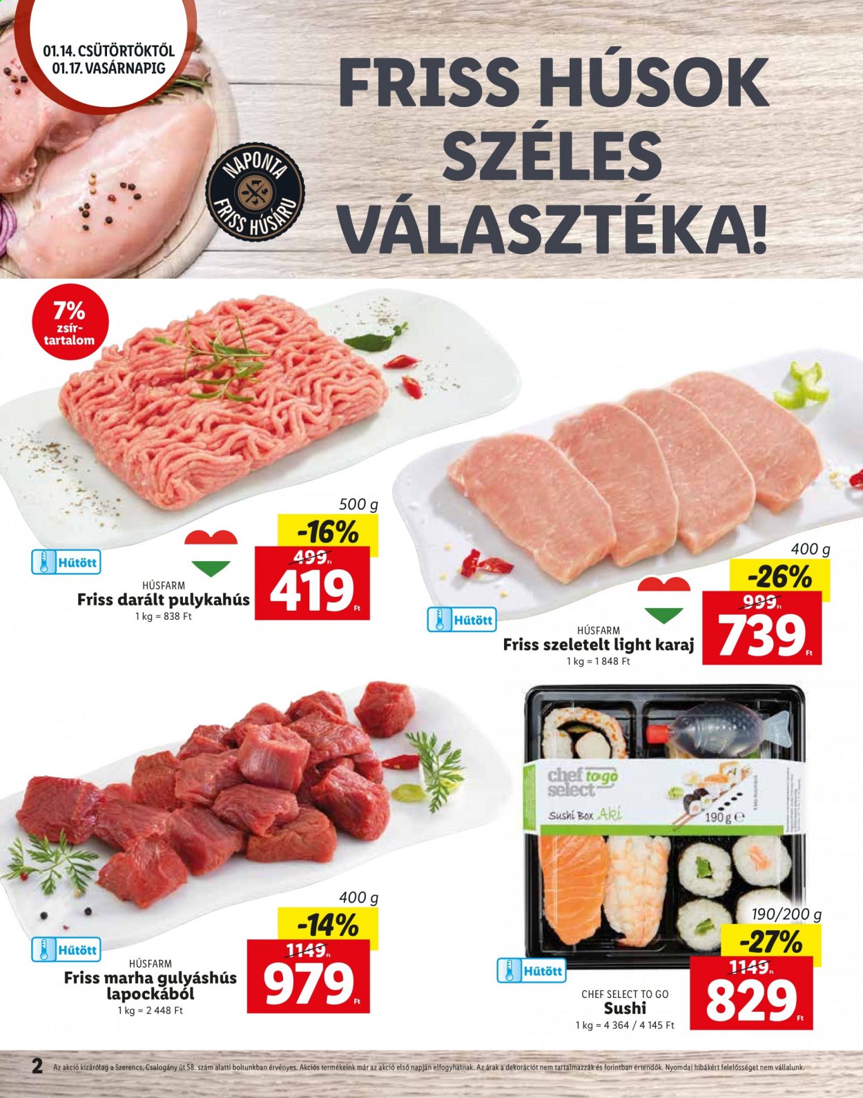 Lidl akciós újságok - 2021.01.14 - 2021.01.17. Oldal 2