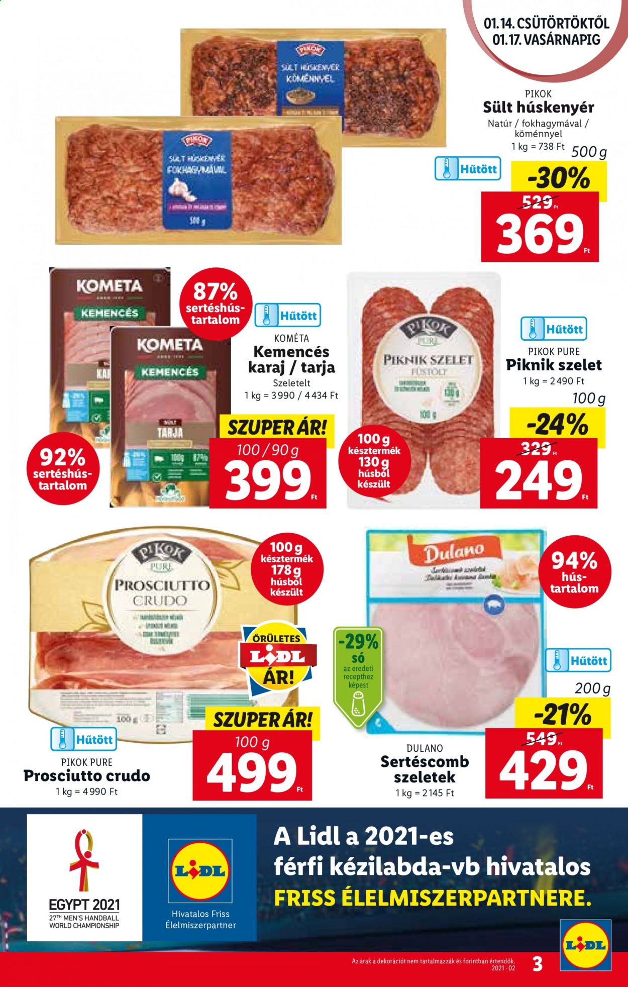 Lidl akciós újságok - 2021.01.14 - 2021.01.20. Oldal 3