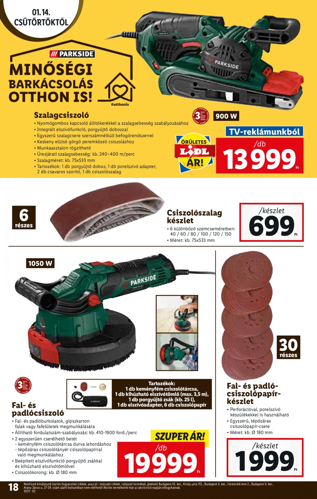 Lidl akciós újságok - 2021.01.14 - 2021.01.20. Oldal 18