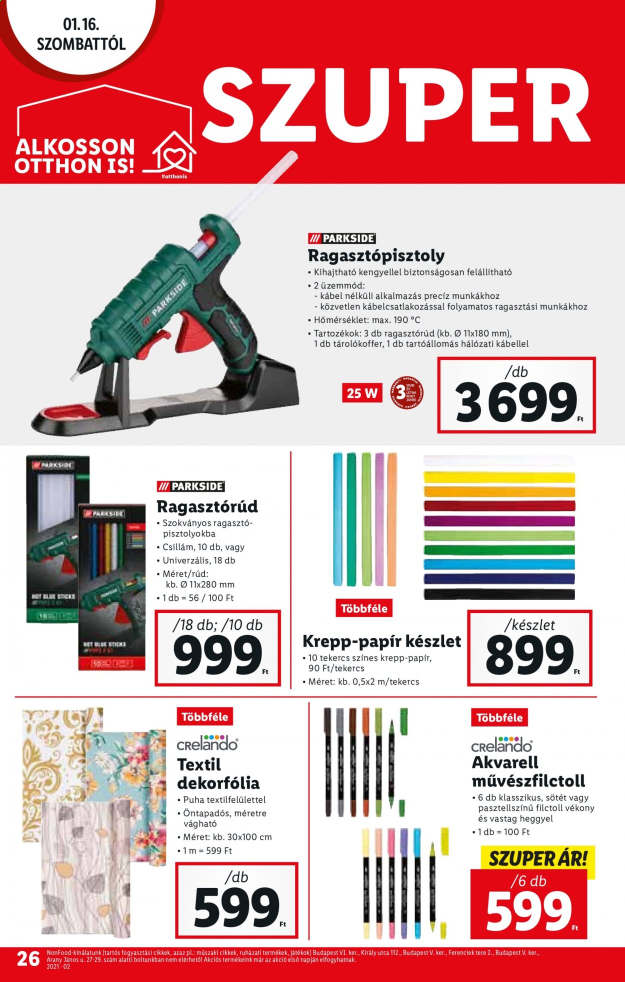 Lidl akciós újságok - 2021.01.14 - 2021.01.20. Oldal 26