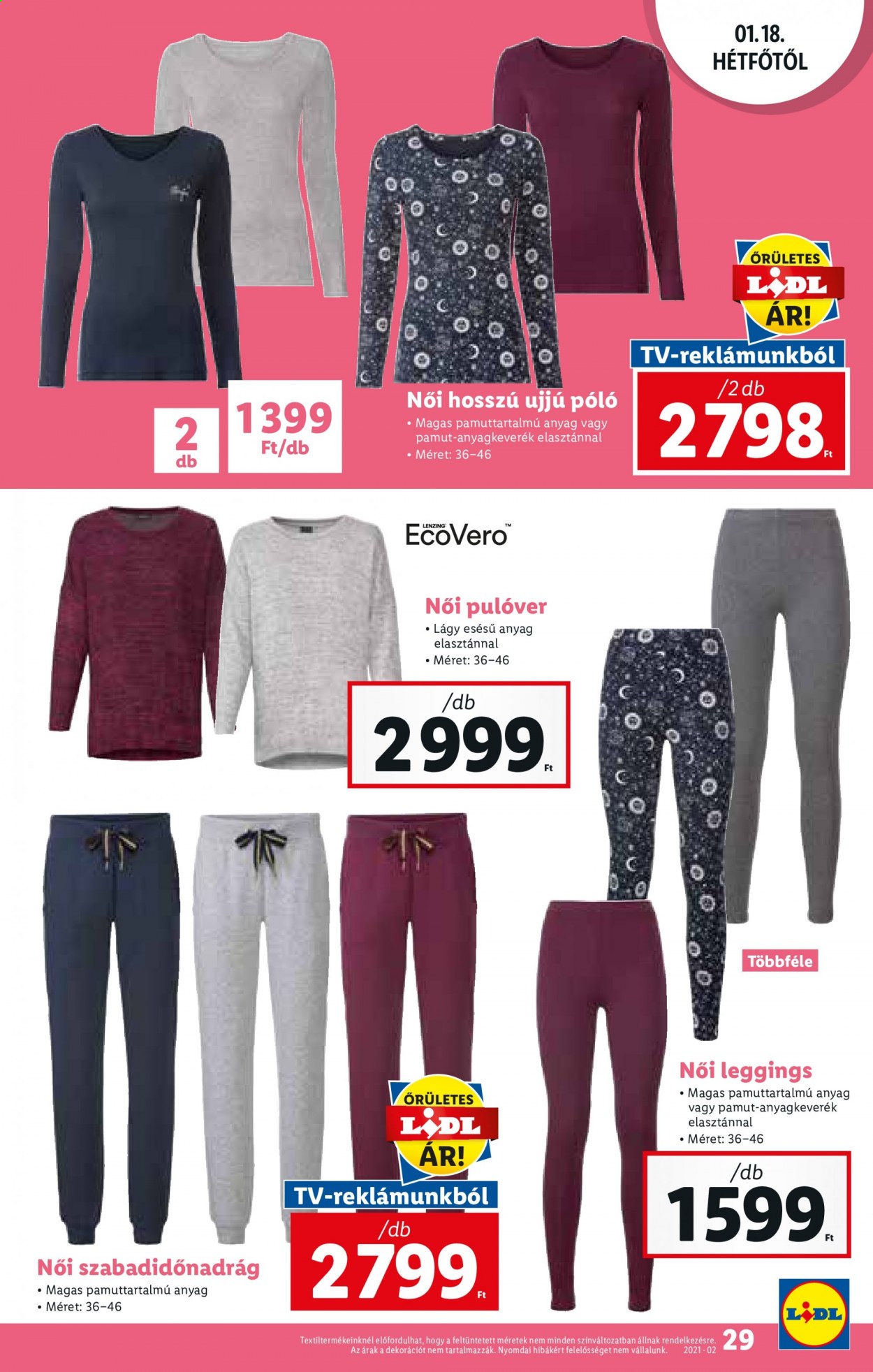 Lidl akciós újságok - 2021.01.14 - 2021.01.20. Oldal 29