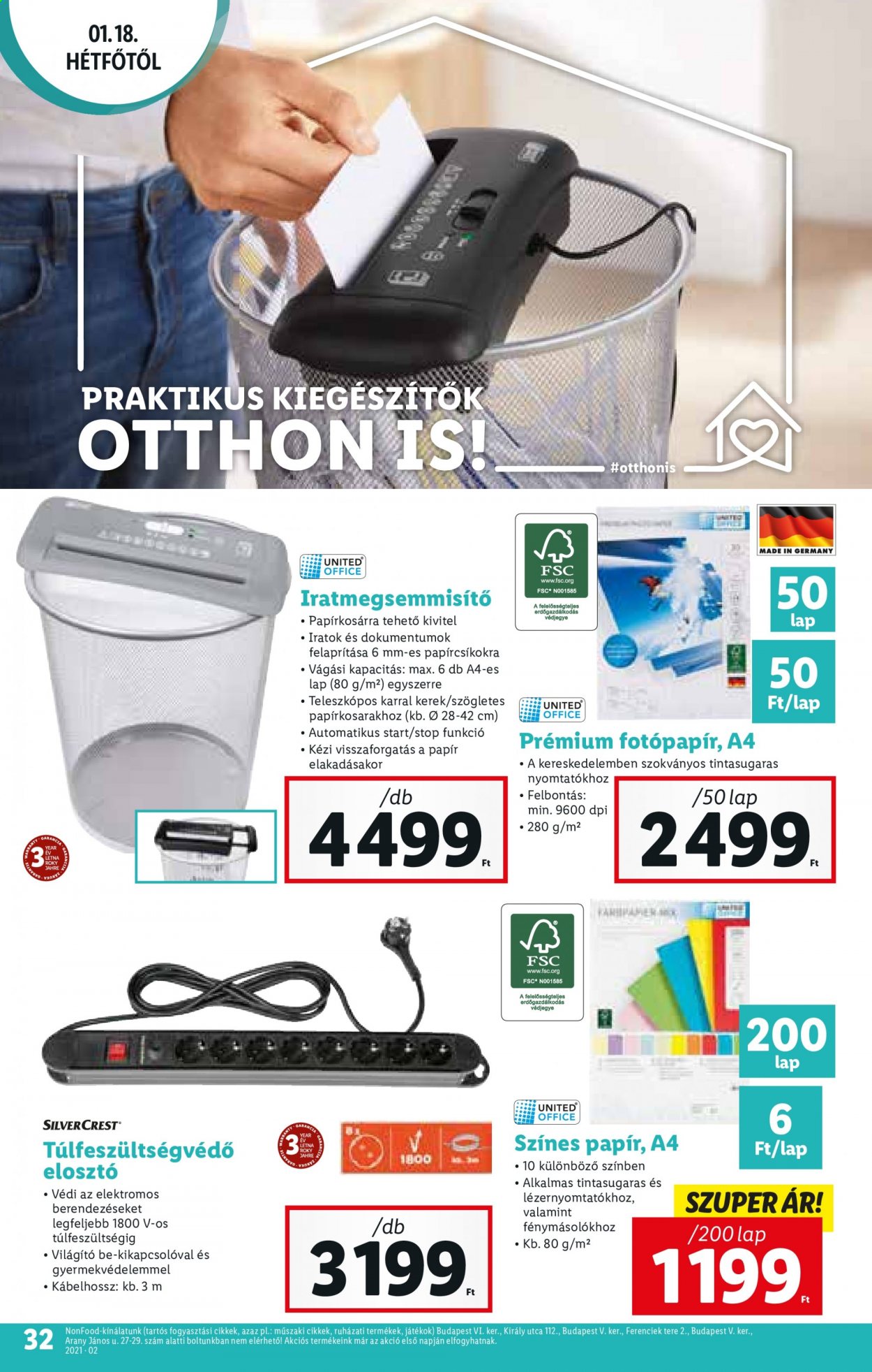Lidl akciós újságok - 2021.01.14 - 2021.01.20. Oldal 32