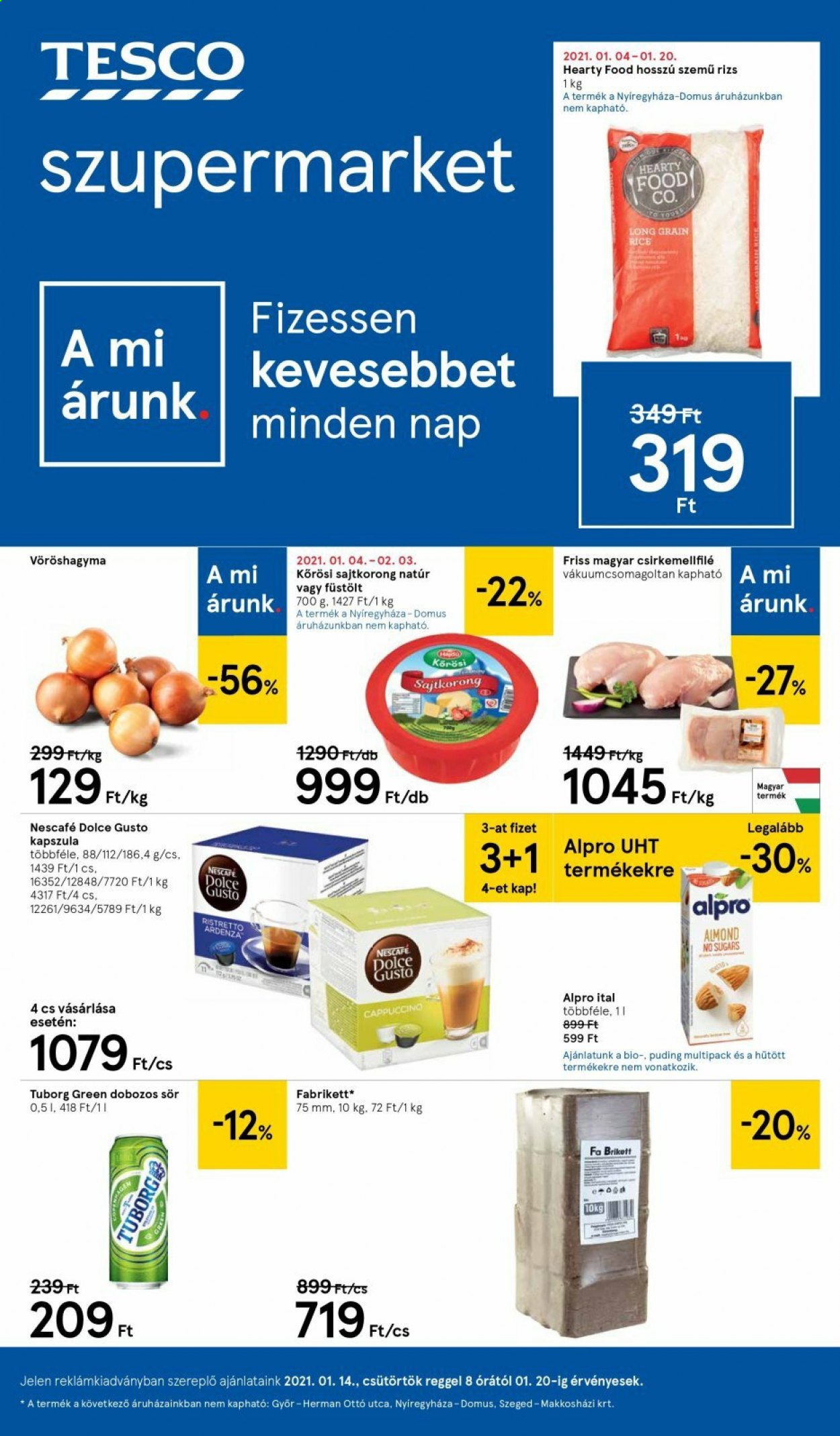 TESCO akciós újságok - 2021.01.14 - 2021.01.20. Oldal 1