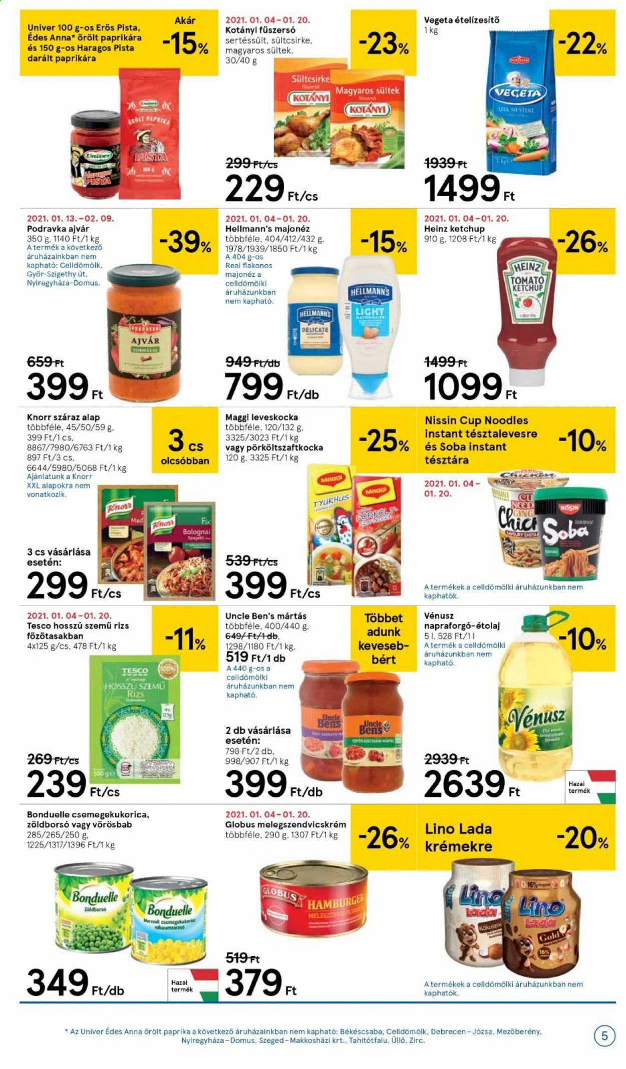 TESCO akciós újságok - 2021.01.14 - 2021.01.20. Oldal 5