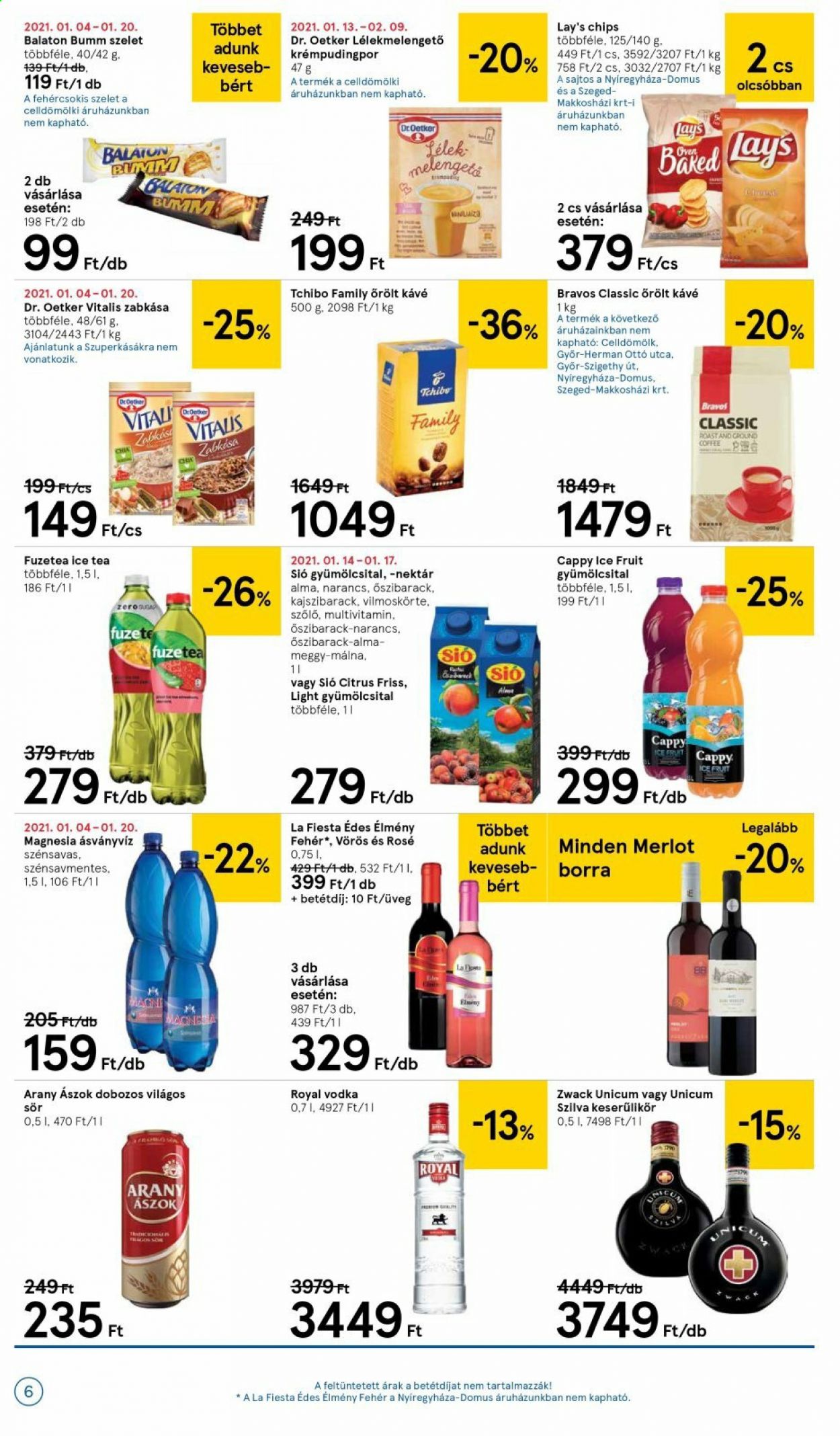 TESCO akciós újságok - 2021.01.14 - 2021.01.20. Oldal 6
