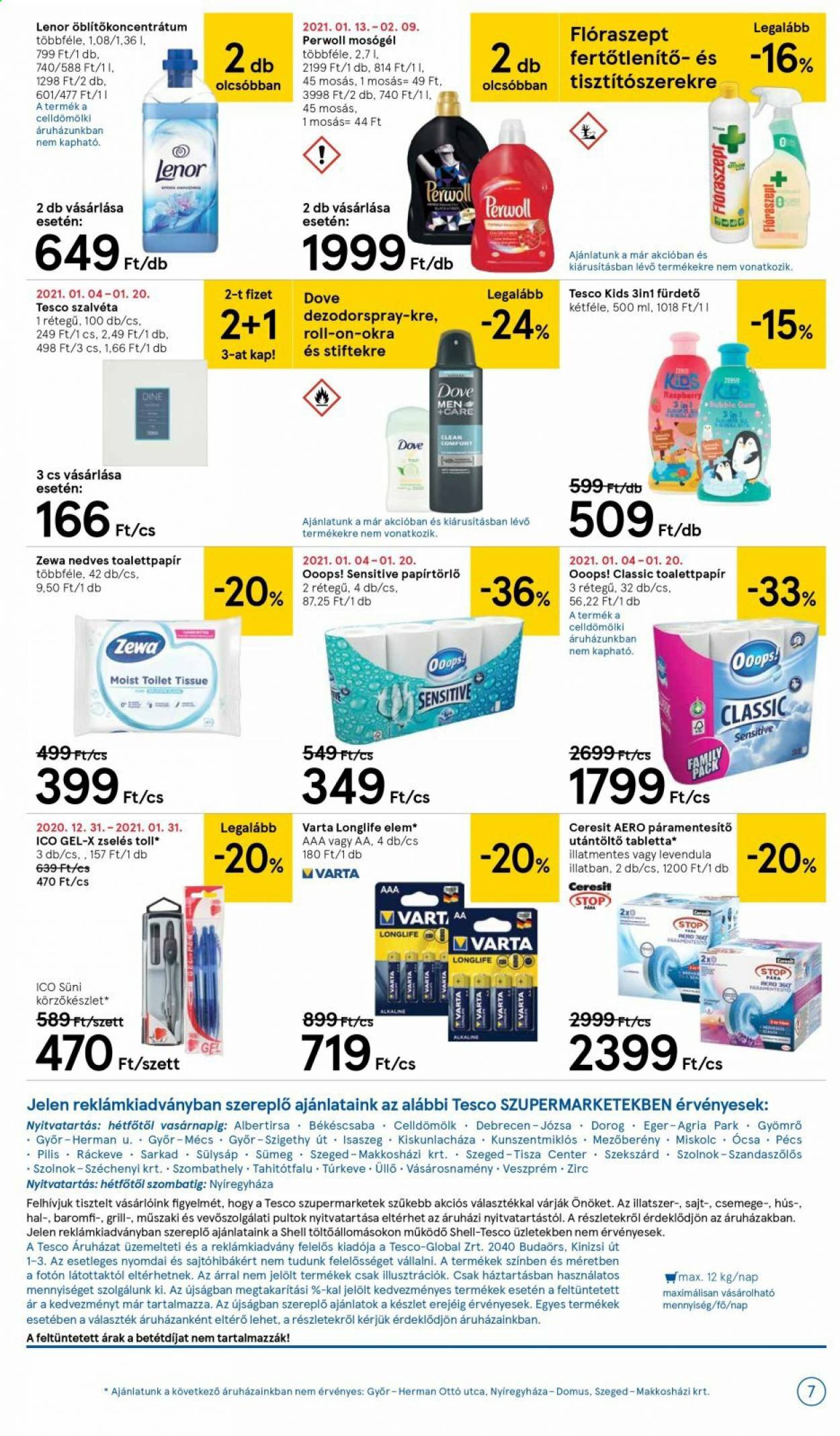 TESCO akciós újságok - 2021.01.14 - 2021.01.20. Oldal 7