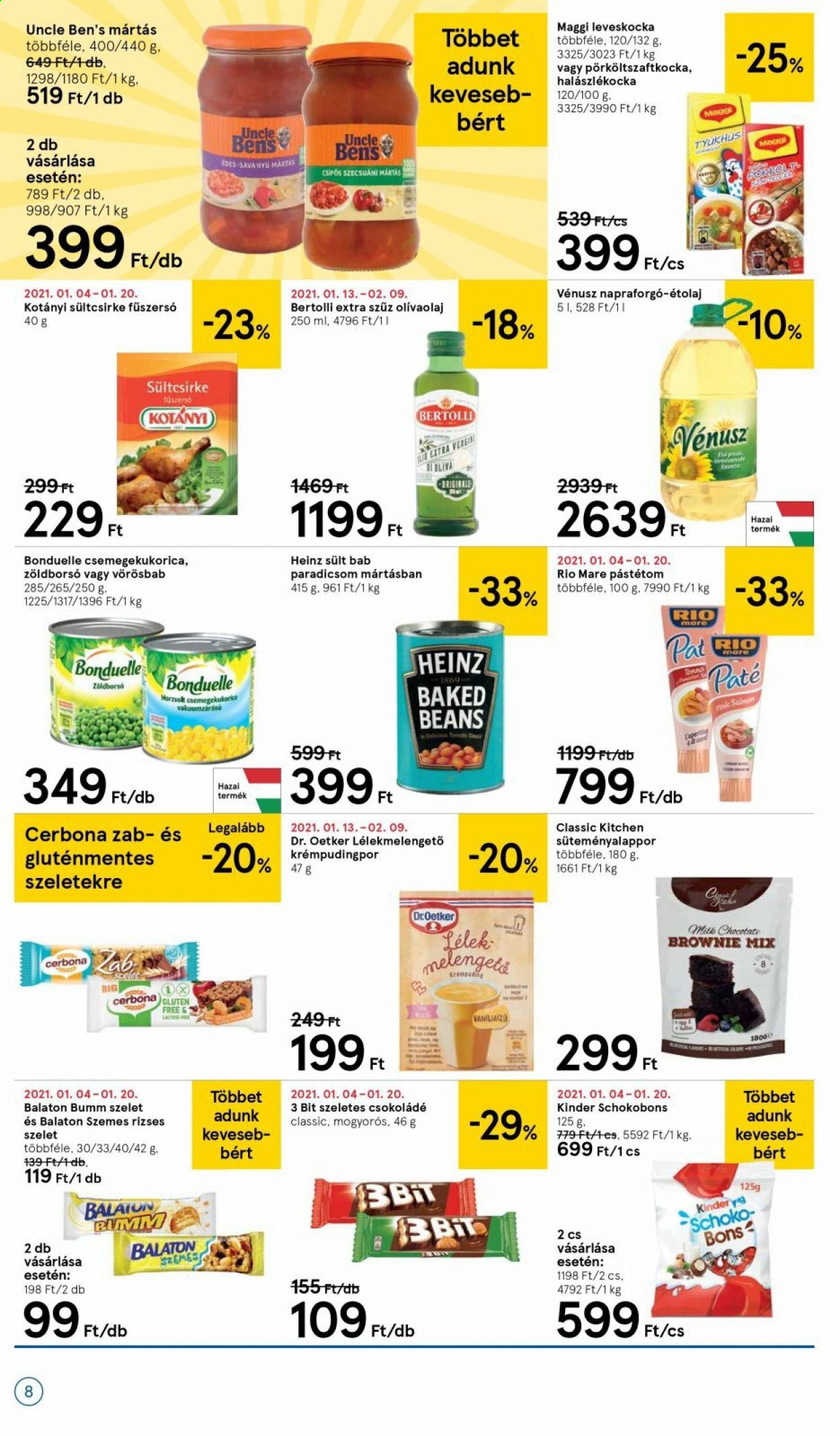 TESCO akciós újságok - 2021.01.14 - 2021.01.20. Oldal 8