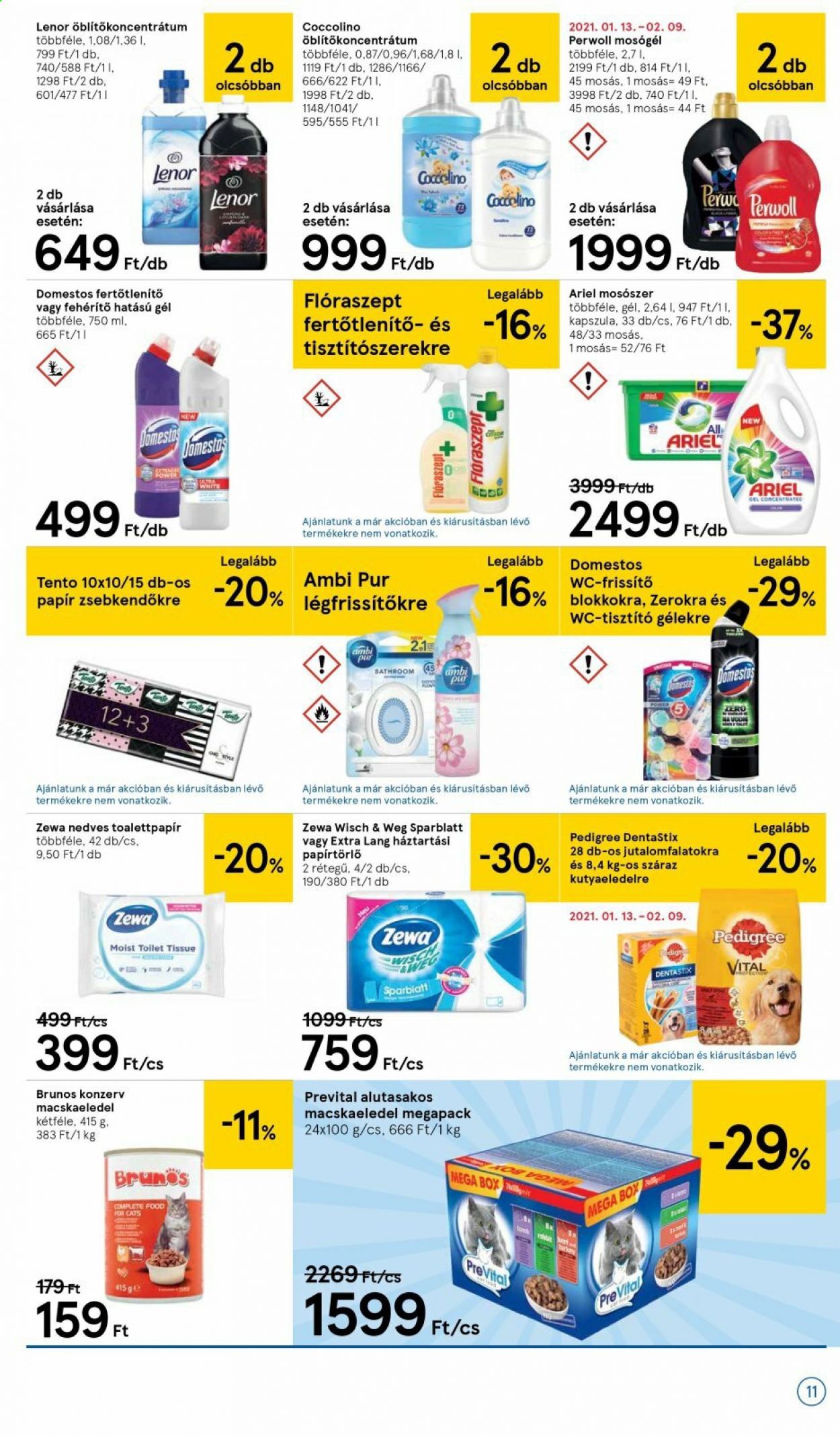 TESCO akciós újságok - 2021.01.14 - 2021.01.20. Oldal 11