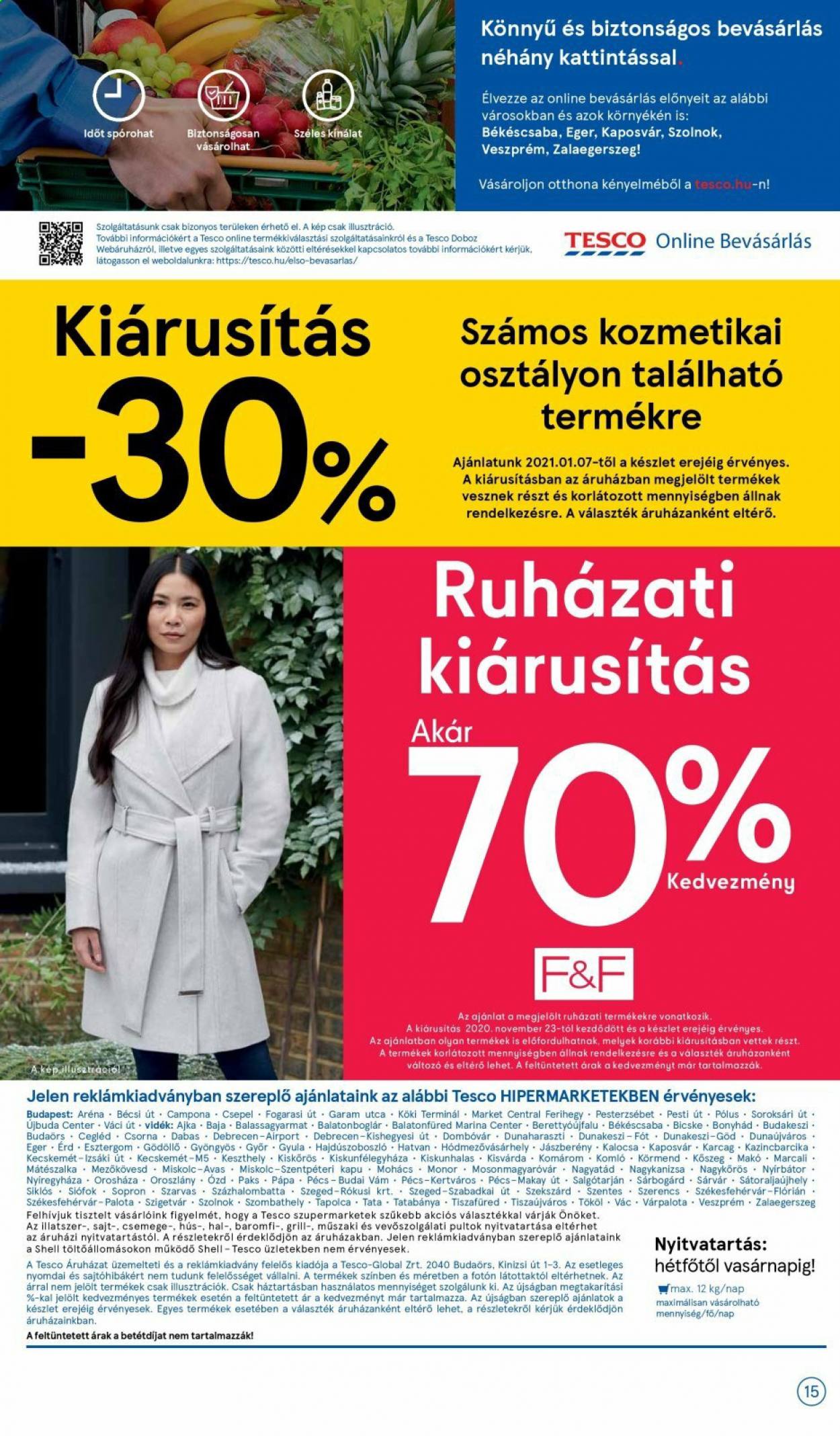 TESCO akciós újságok - 2021.01.14 - 2021.01.20. Oldal 15