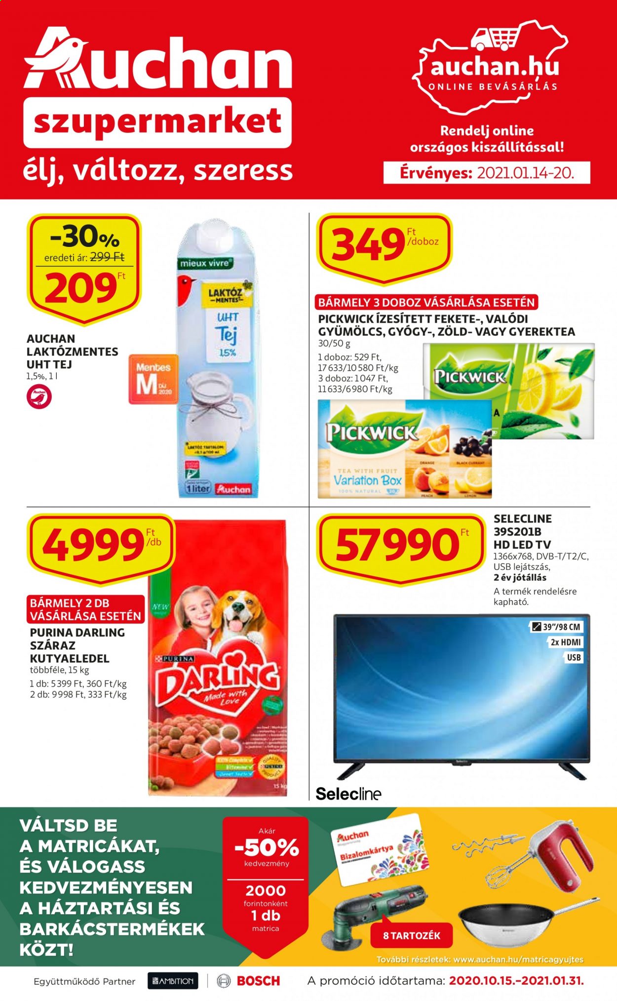 Auchan akciós újságok - 2021.01.14 - 2021.01.20. Oldal 1