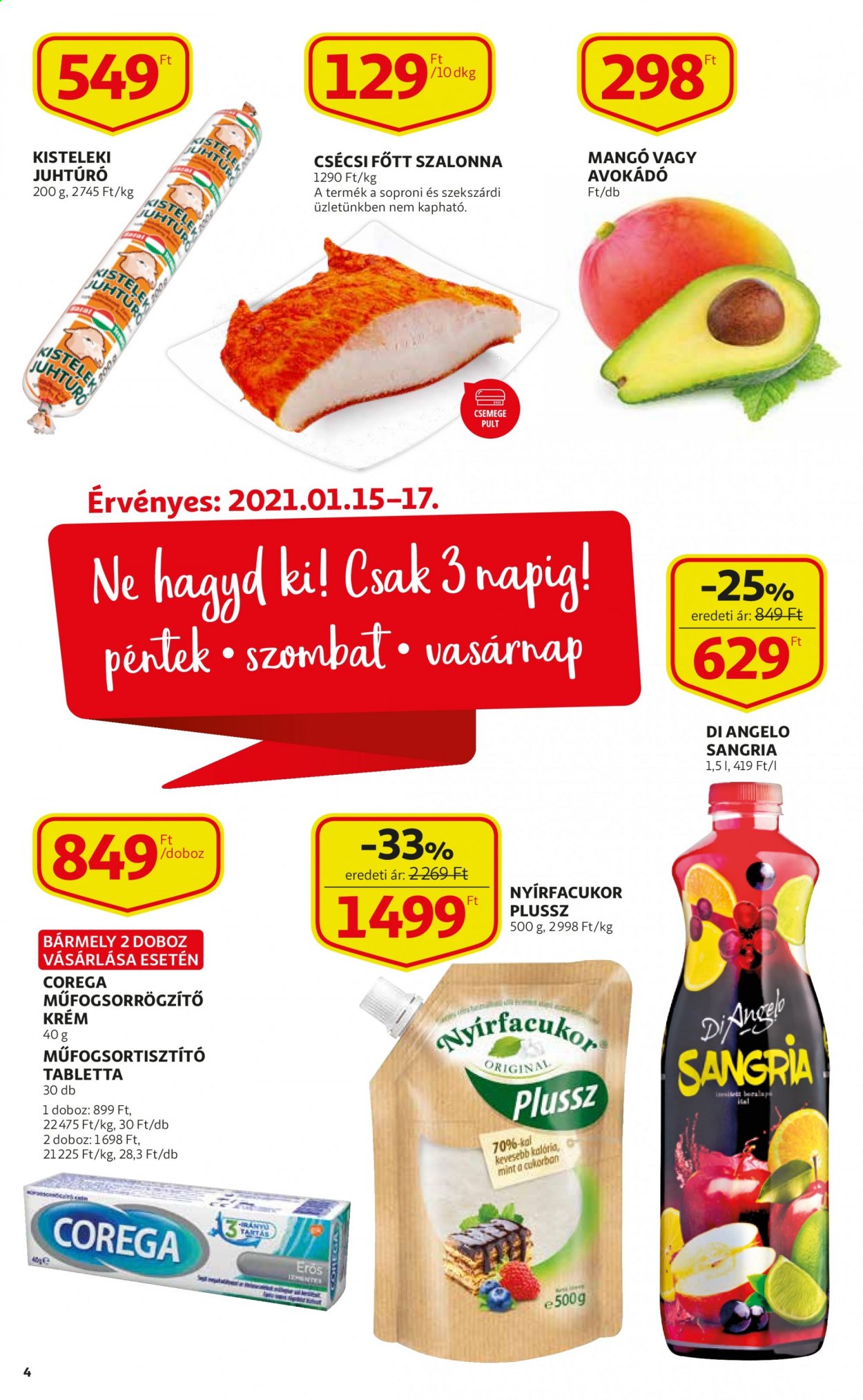 Auchan akciós újságok - 2021.01.14 - 2021.01.20. Oldal 4
