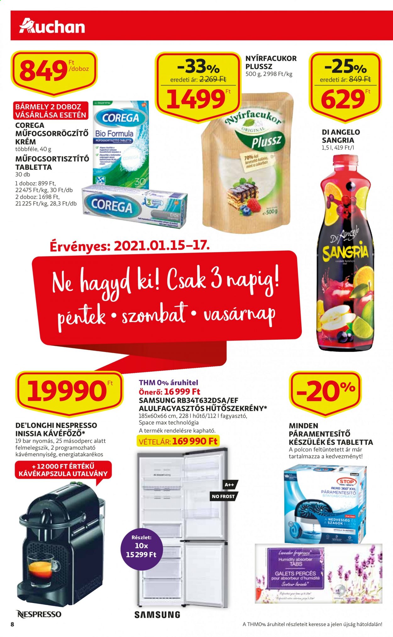 Auchan akciós újságok - 2021.01.14 - 2021.01.20. Oldal 8