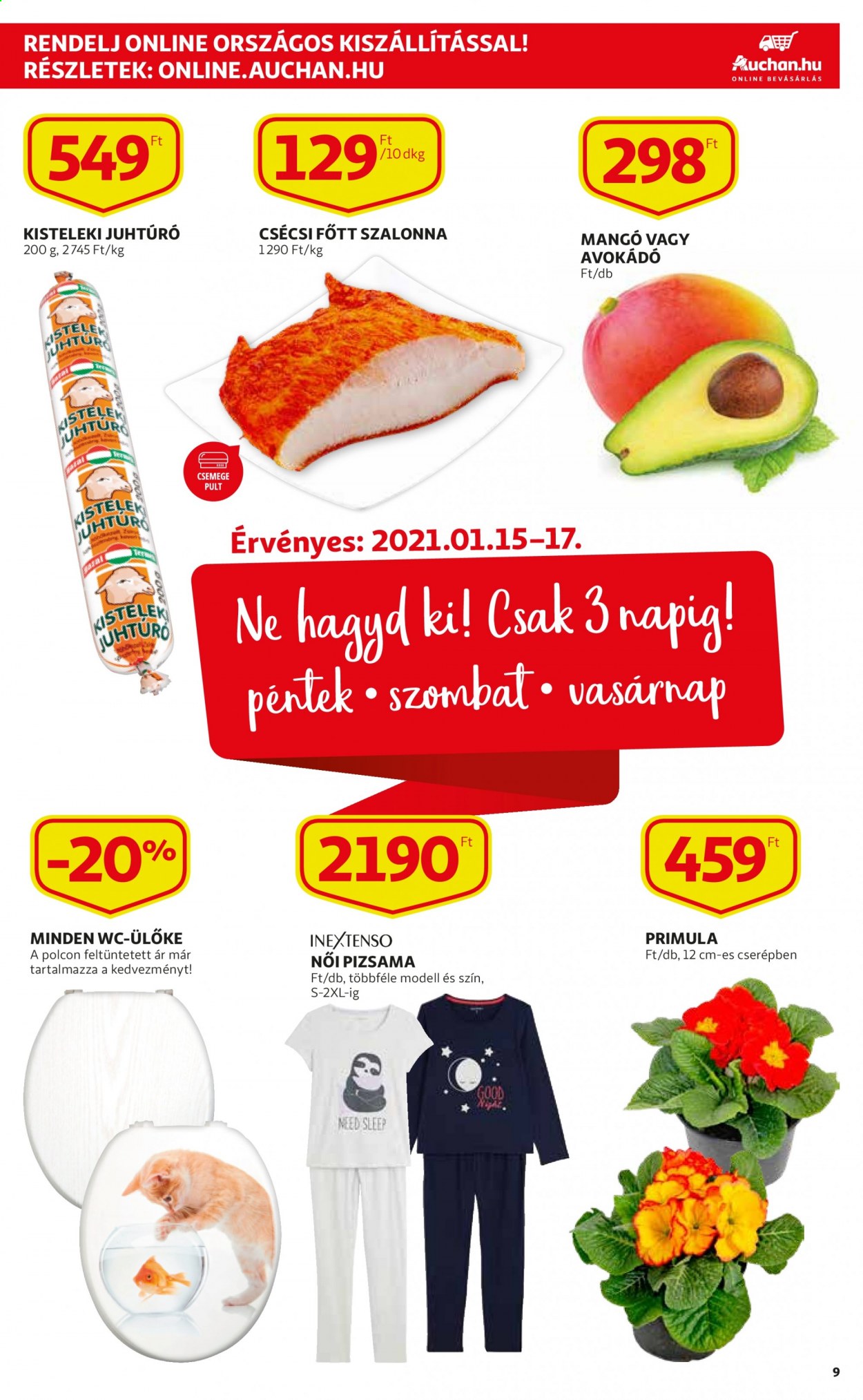 Auchan akciós újságok - 2021.01.14 - 2021.01.20. Oldal 9