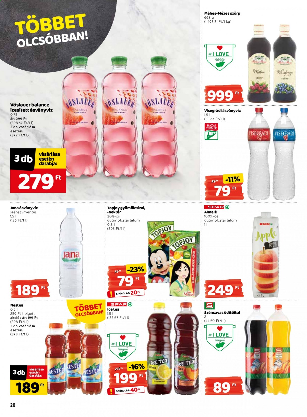 INTERSPAR akciós újságok - 2021.01.14 - 2021.01.20. Oldal 20