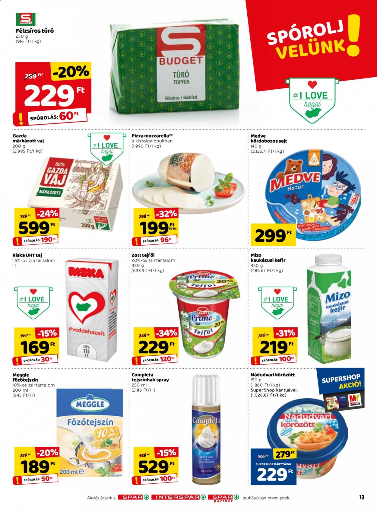 SPAR akciós újságok - 2021.01.14 - 2021.01.20. Oldal 13