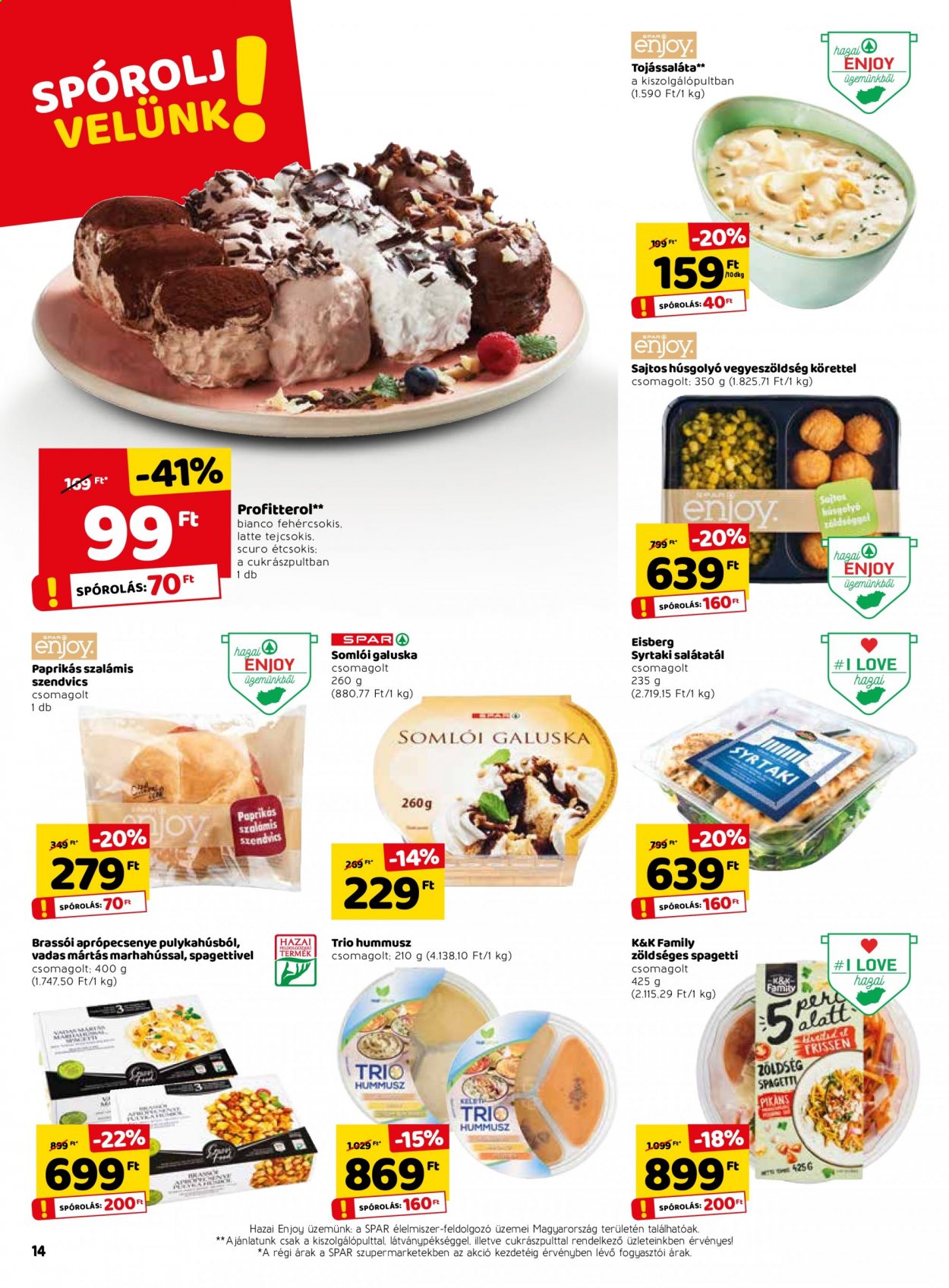 SPAR akciós újságok - 2021.01.14 - 2021.01.20. Oldal 14